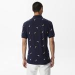 Nautica Erkek Lacivert Classic Fit Kısa Kollu Polo Yaka T-Shirt