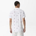 Nautica Erkek Beyaz Classic Fit Kısa Kollu Polo Yaka T-Shirt