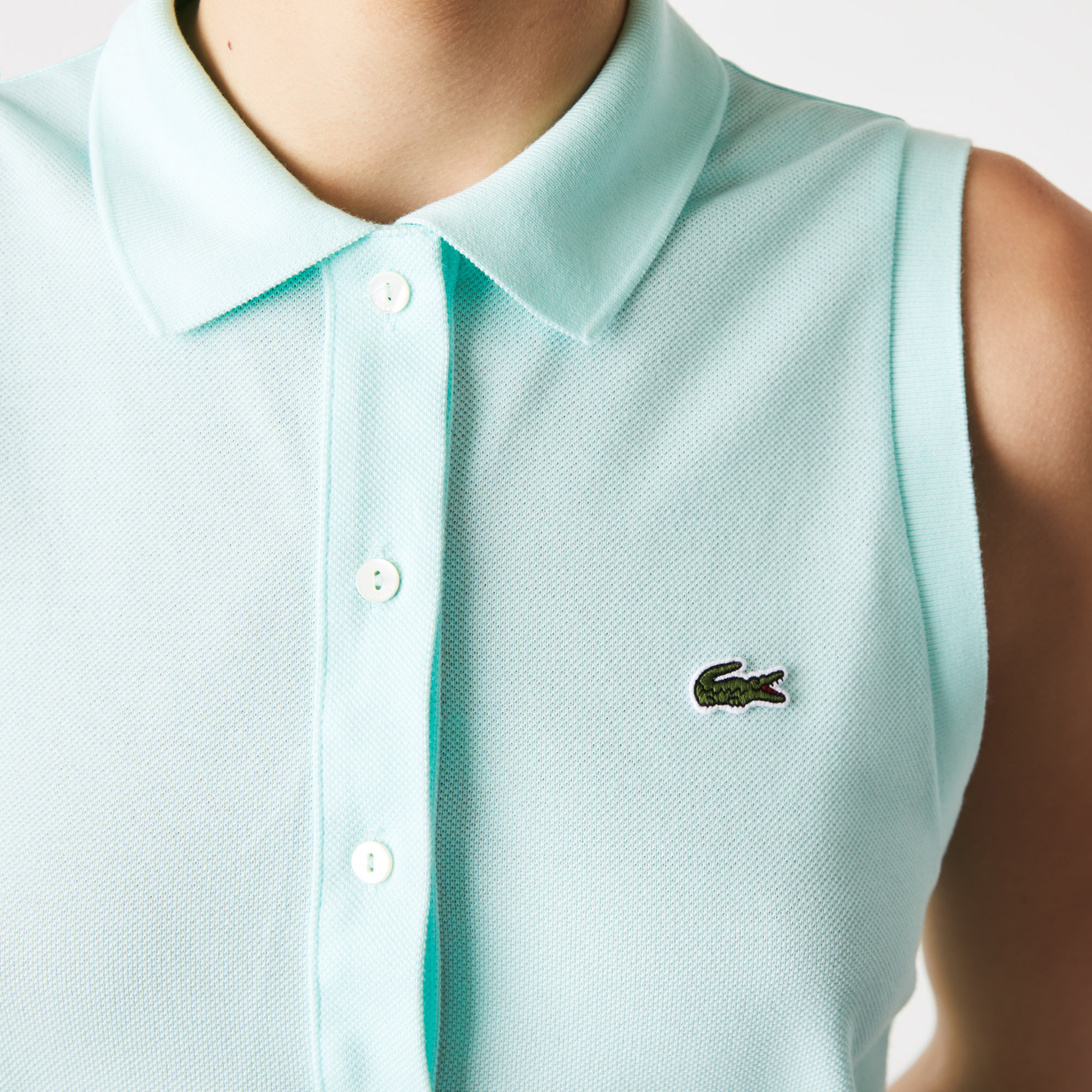 Lacoste Women's Cotton Piqué Belted Polo Dress