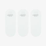 Unisex 3'lü Beyaz Çorap