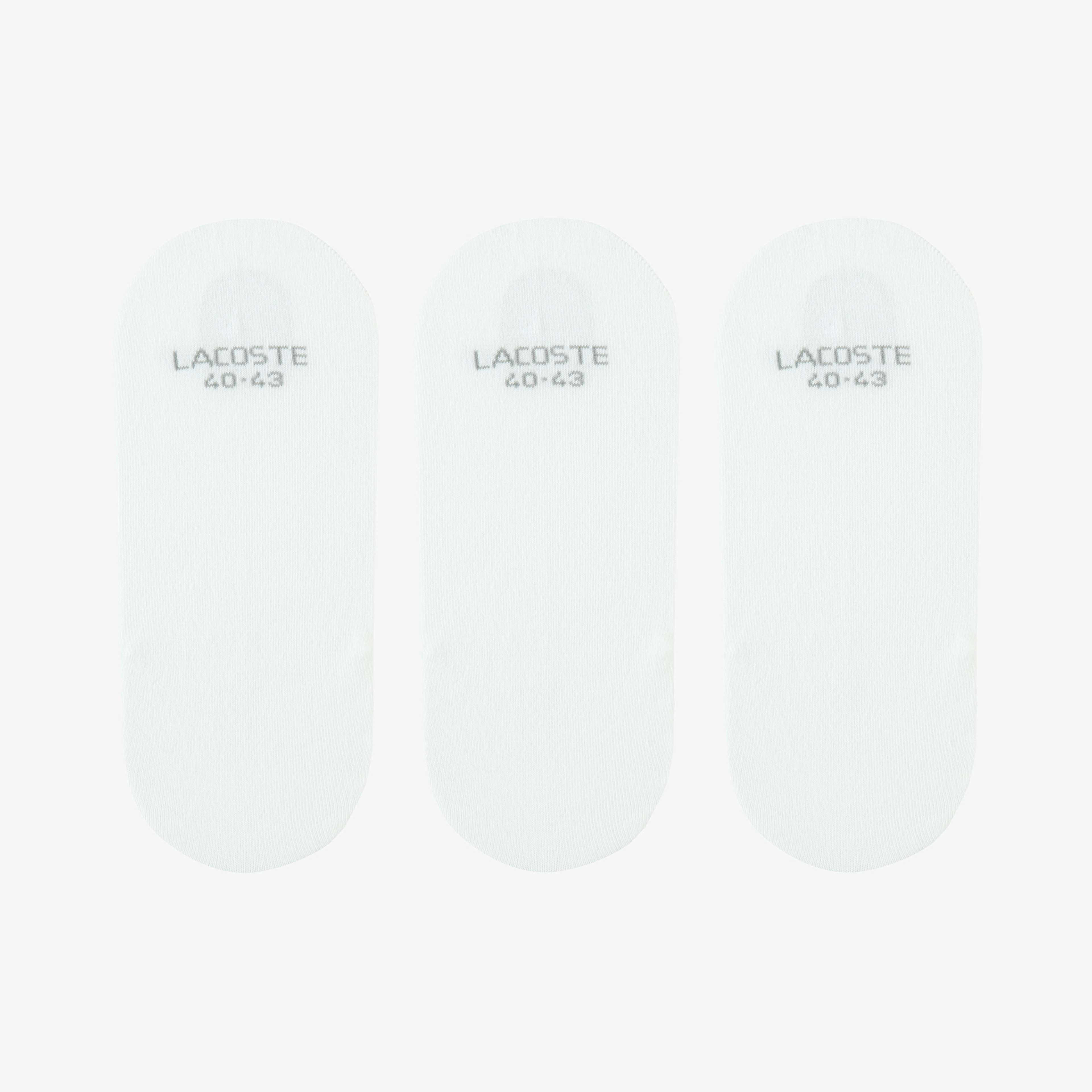 Unisex 3'lü Beyaz Çorap