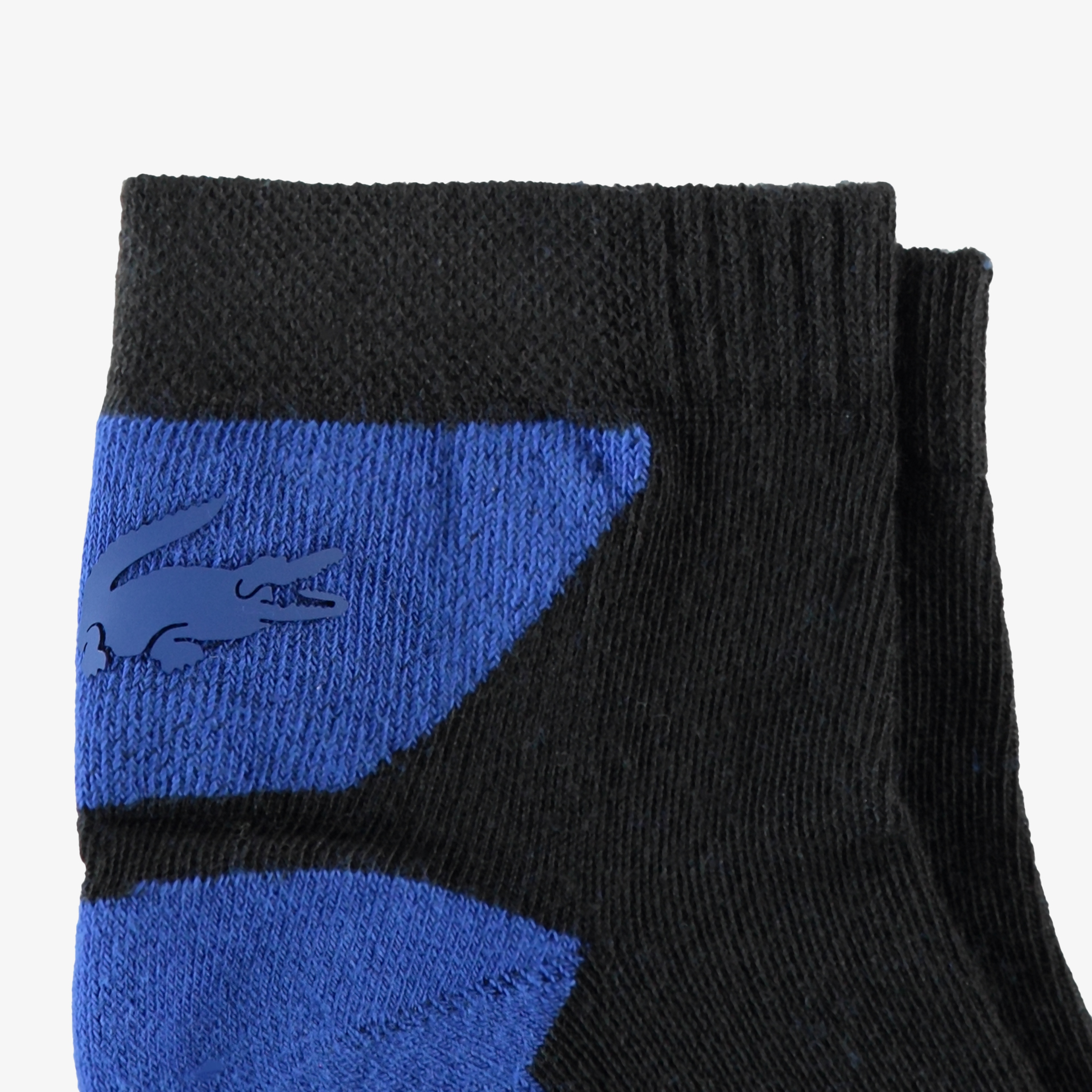 Unisex Renk Bloklu Mavi Çorap