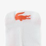 Erkek Renk Bloklu Beyaz Çorap