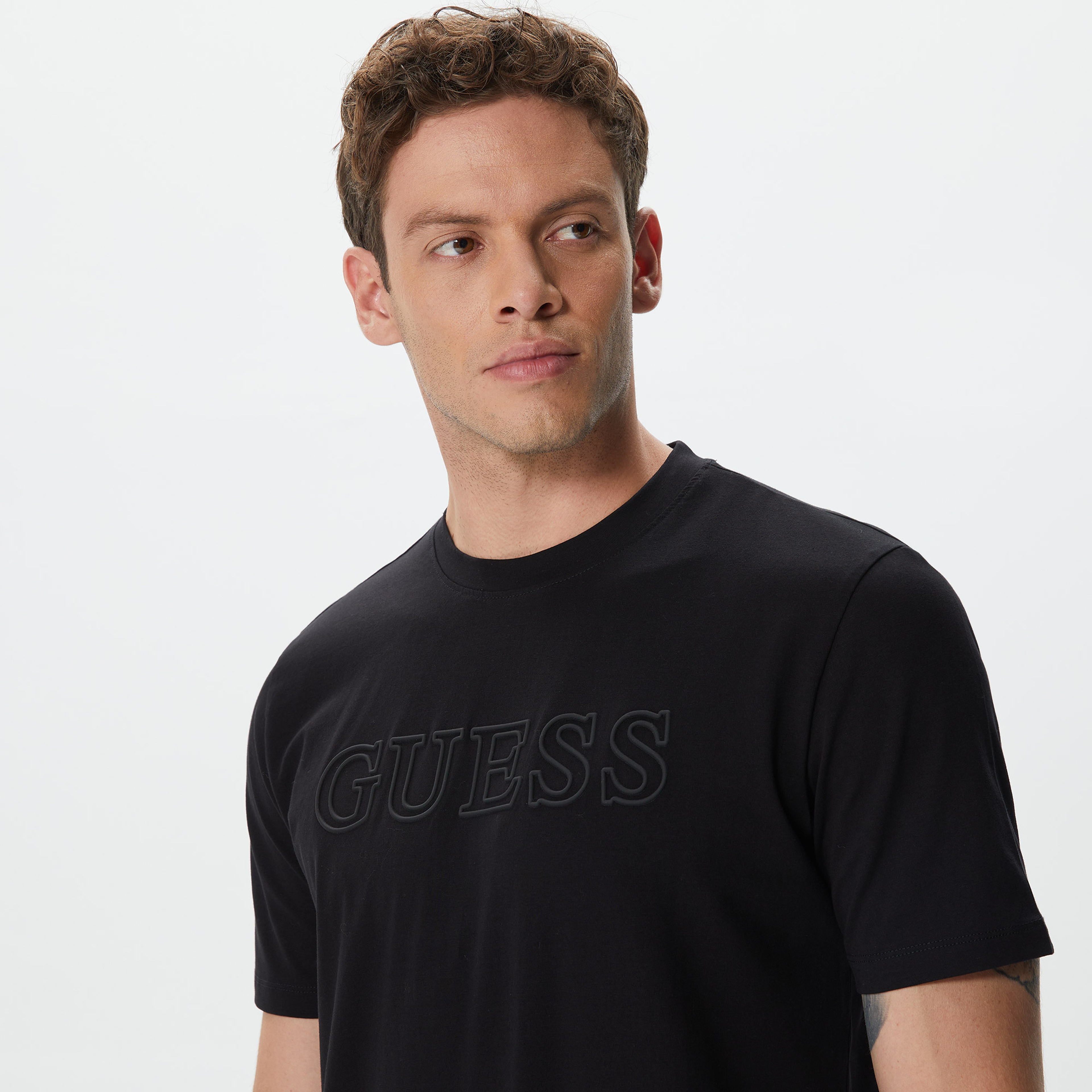 Guess Erkek Siyah T-Shirt