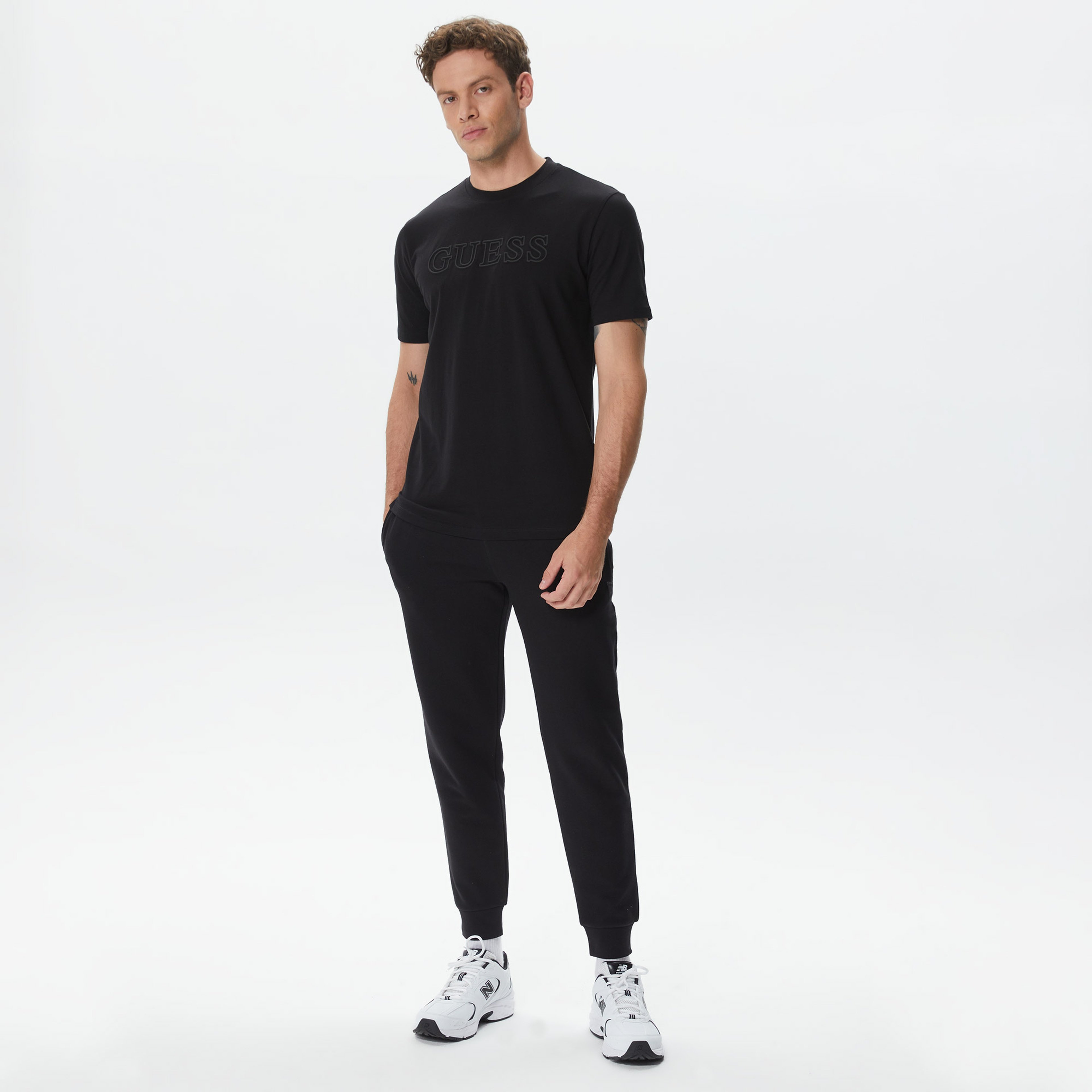 Guess Erkek Siyah T-Shirt