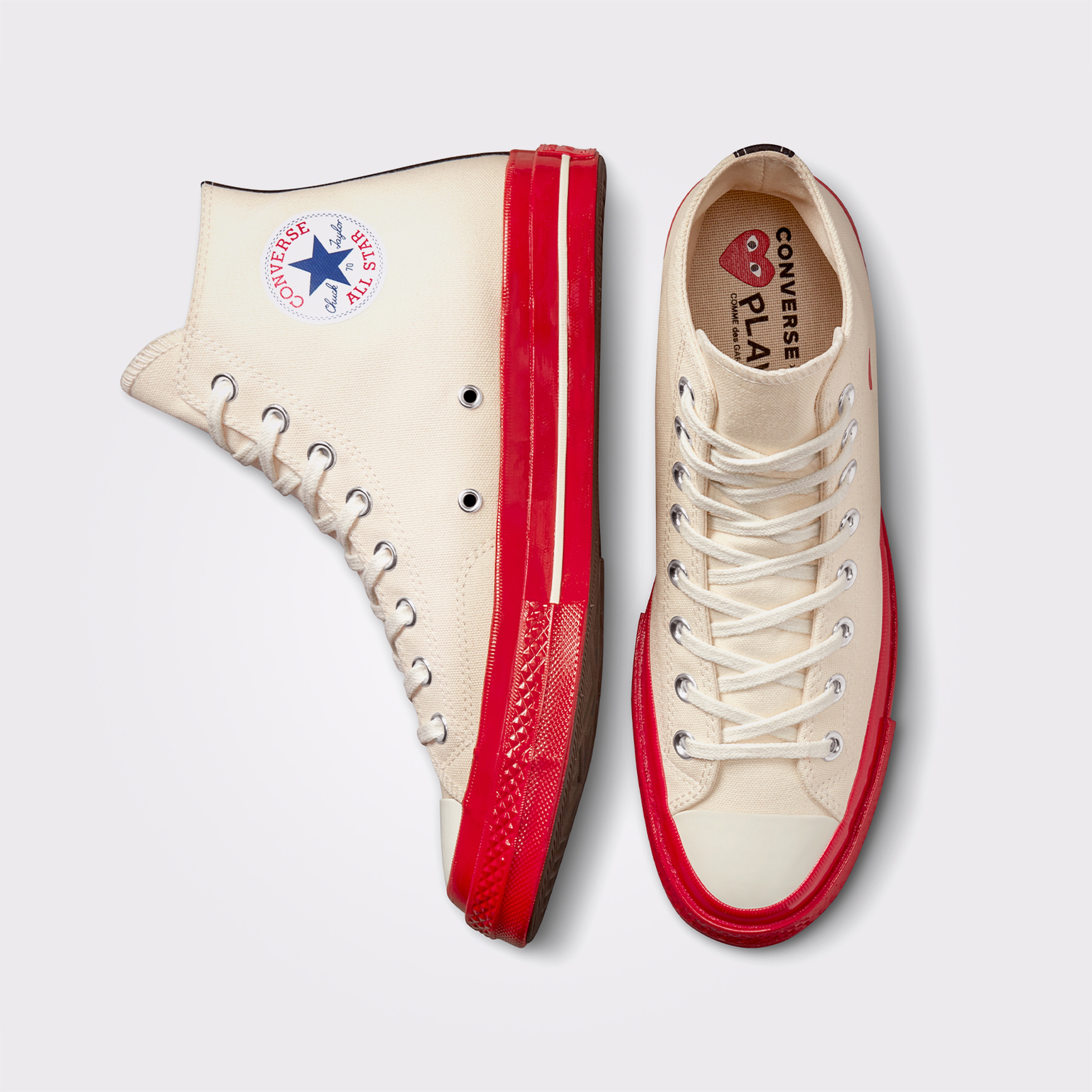 Converse Chuck 70 Unisex Krem Sneaker