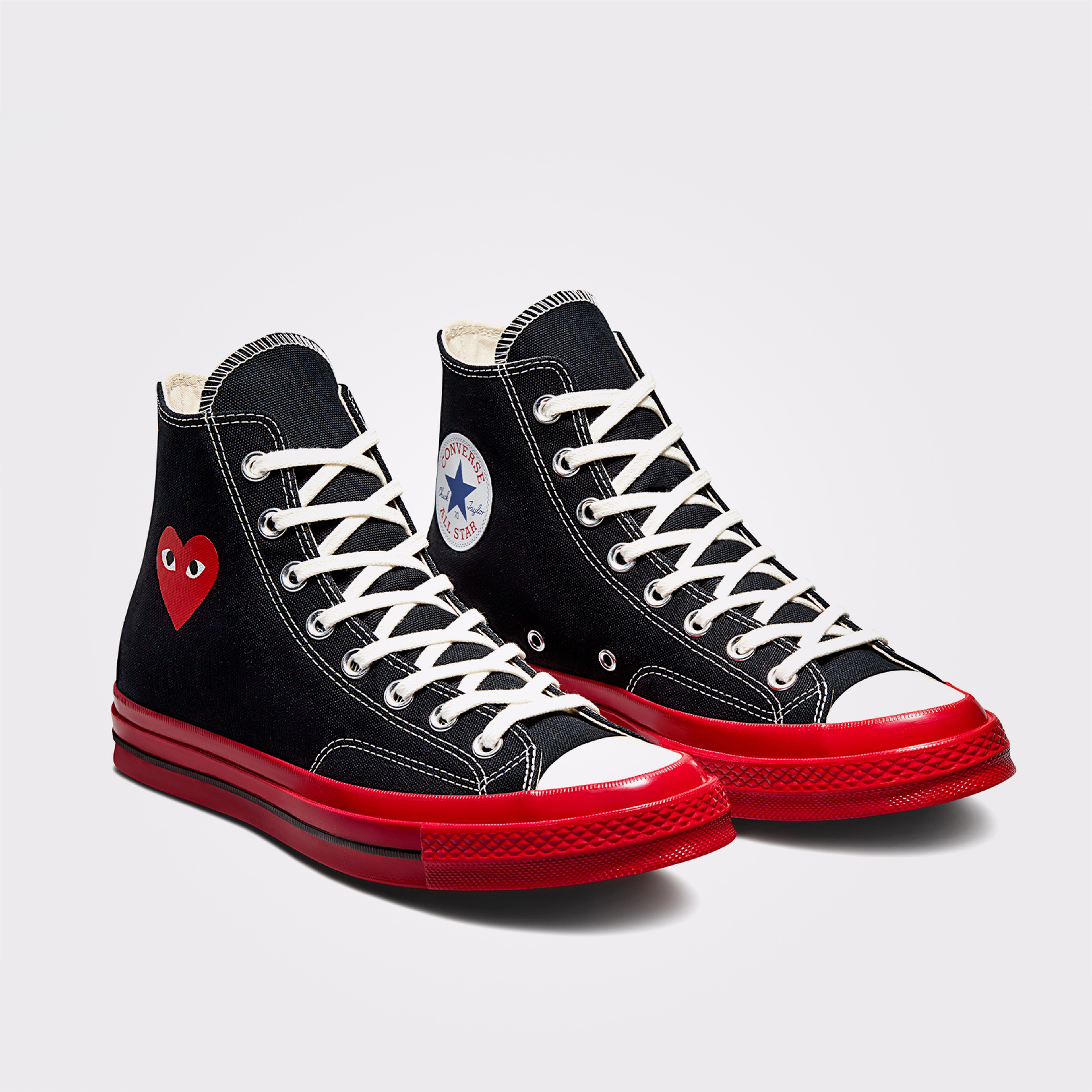 Converse X Comme Des Garçons Play Chuck 70 Unisex Siyah Bilekli Sneaker