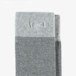 Erkek Çizgili Gri Çorap