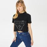 Guess Kadın Siyah T-Shirt