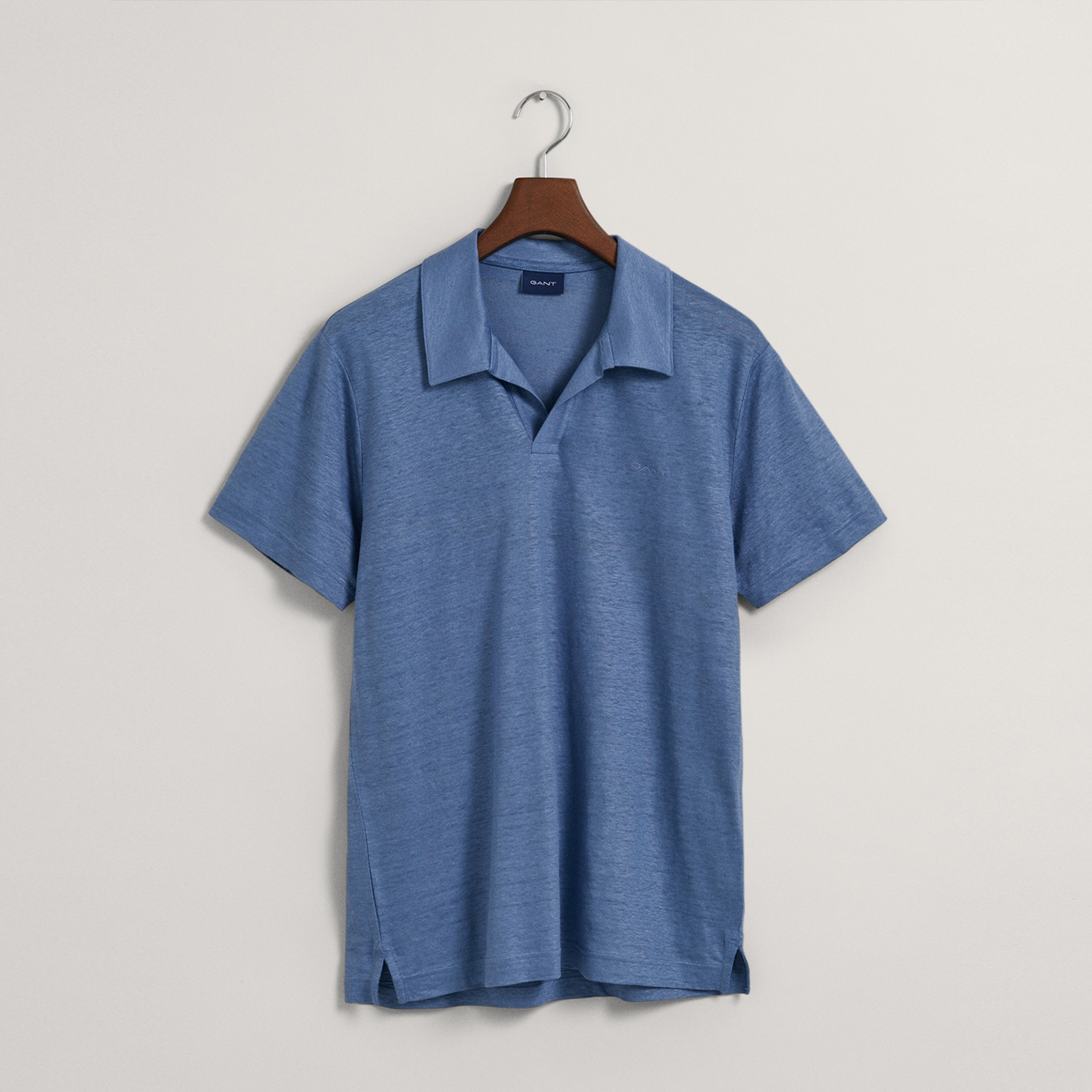 GANT Erkek Mavi Regular Fit Polo