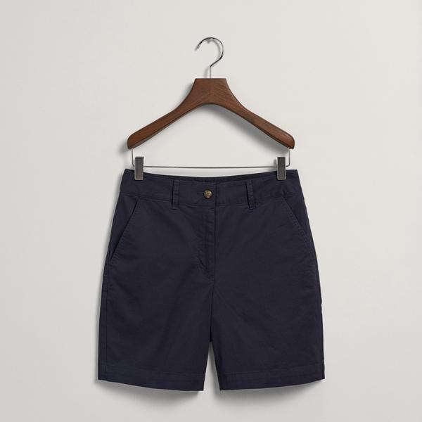 GANT Kadın Lacivert Slim Fit Şort
