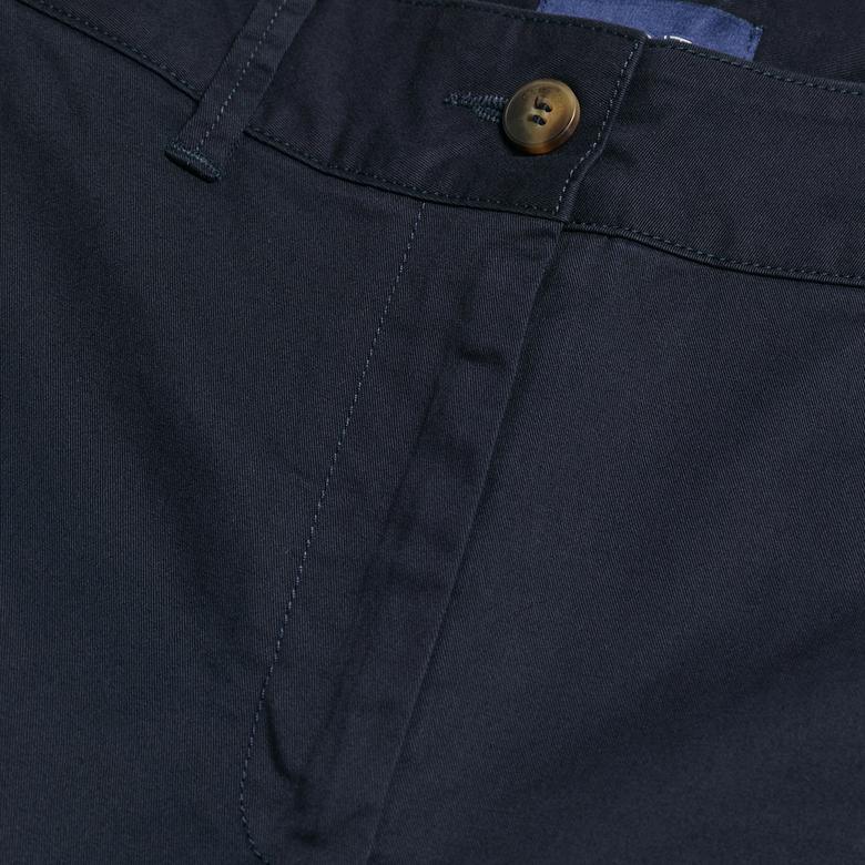GANT Kadın Lacivert Slim Fit Şort