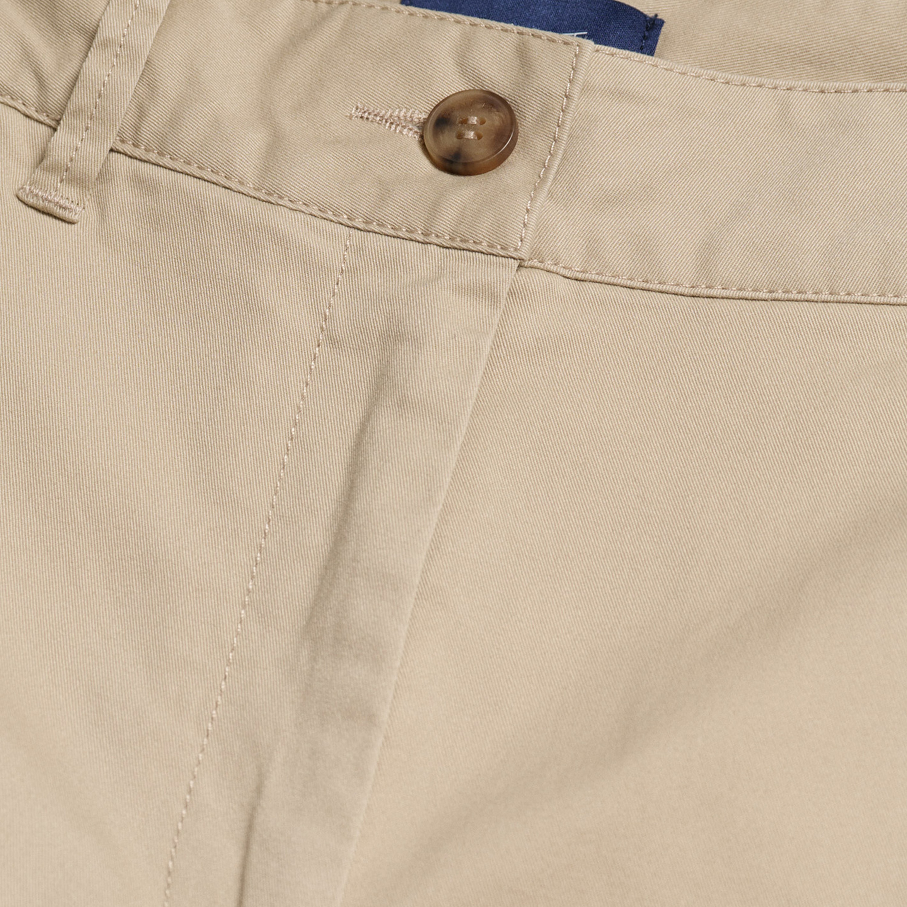 GANT Kadın Bej Slim Fit Şort