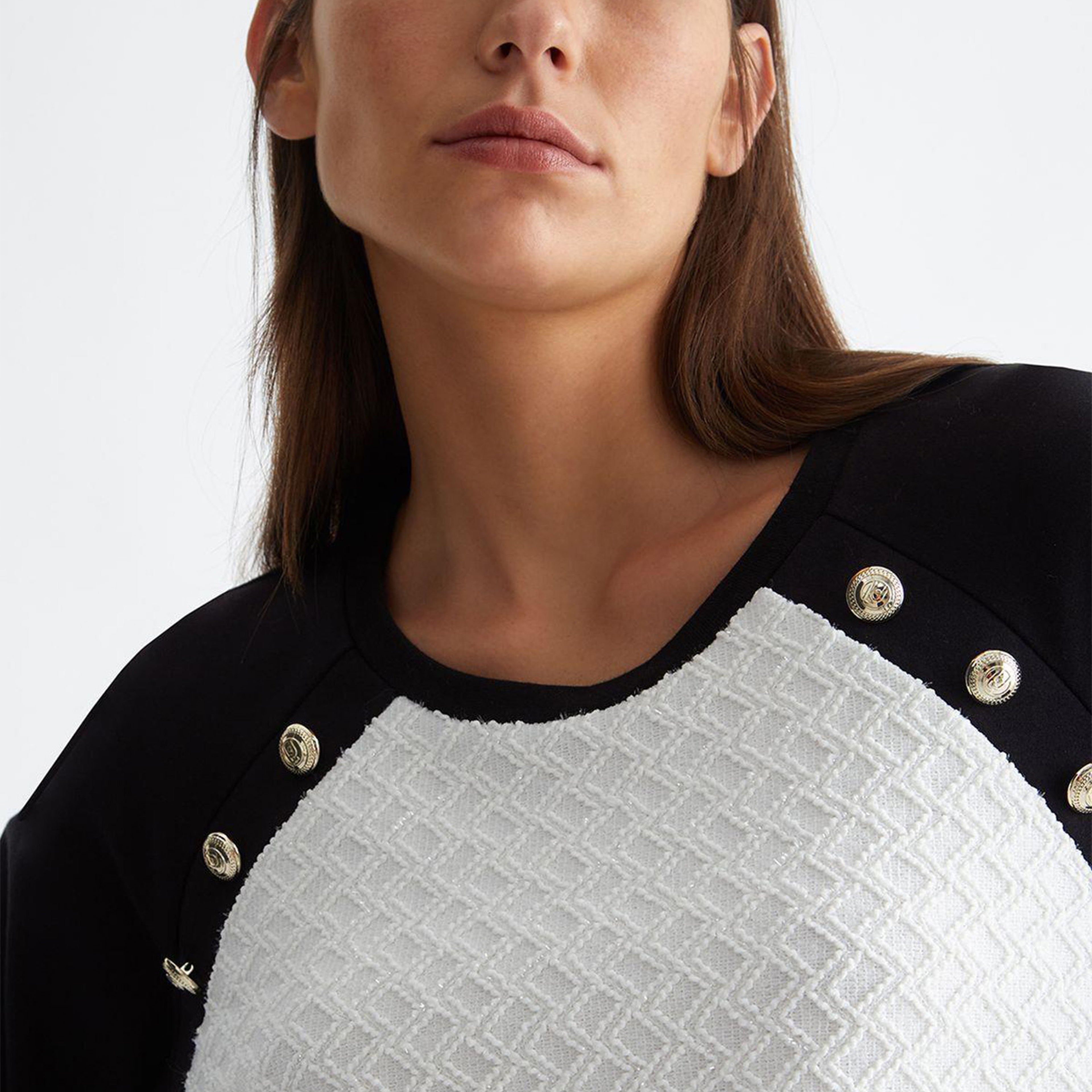 Liu Jo Kadın Beyaz Sweatshirt