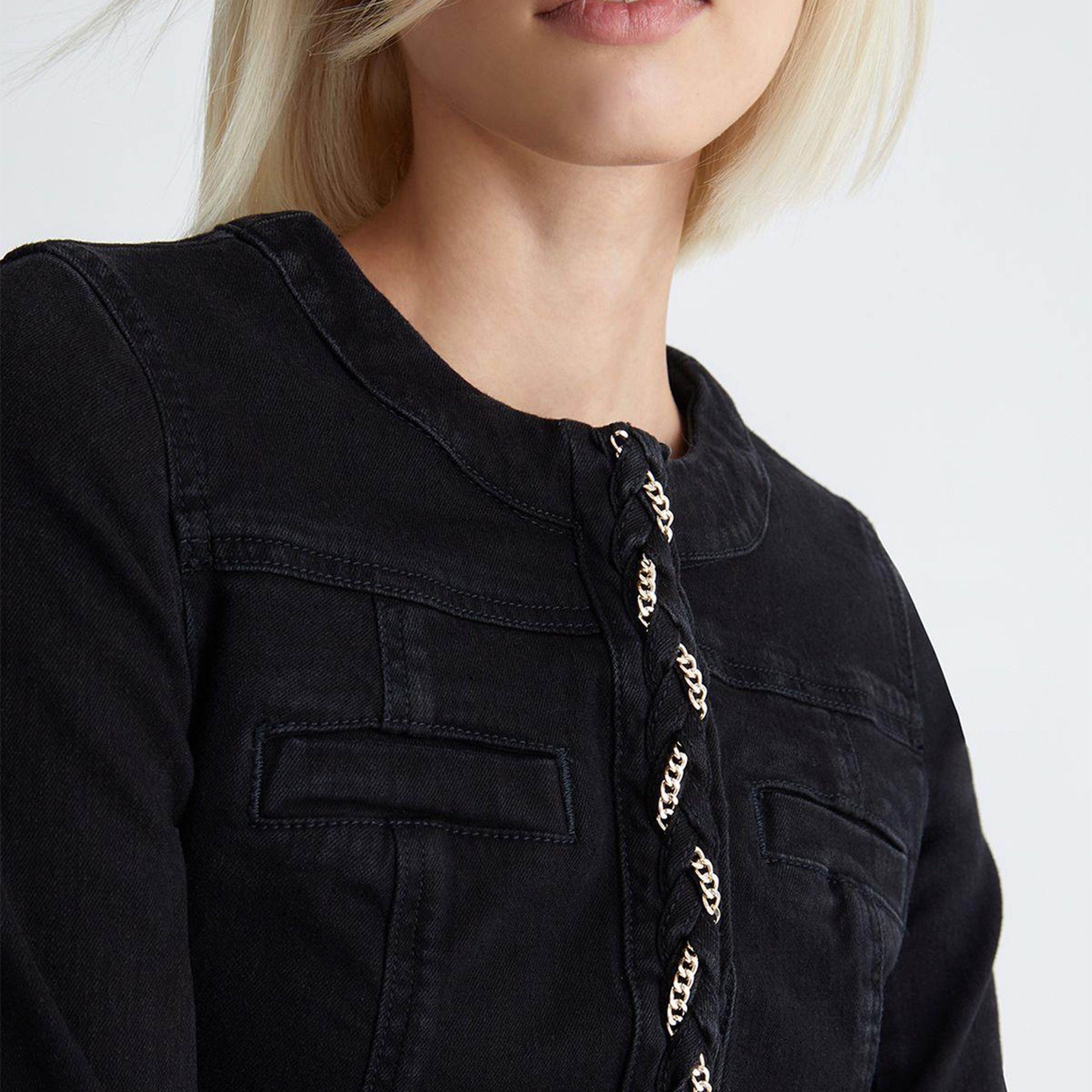 Liu Jo Kadın Koyu Lacivert Ceket