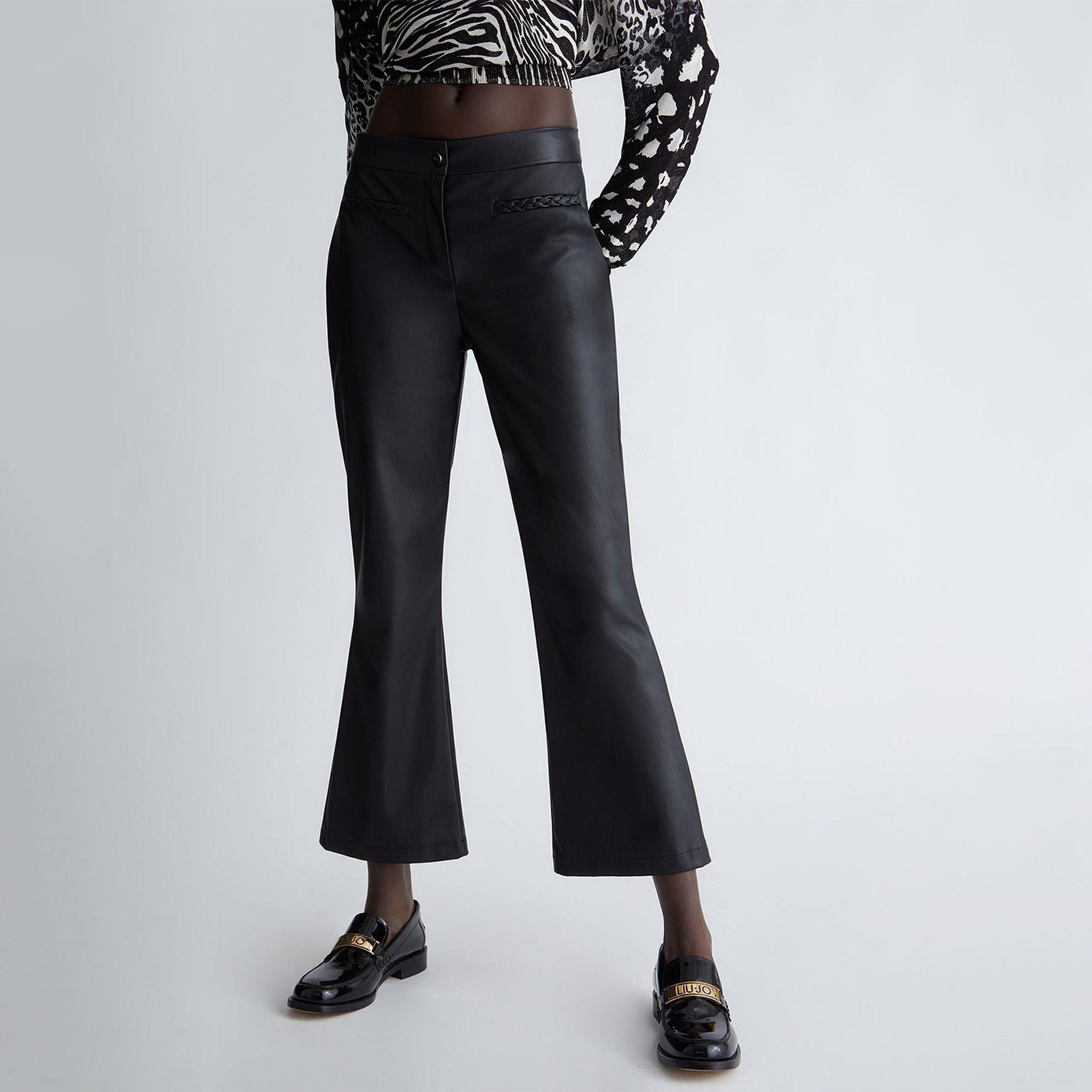 Liu Jo Kadın Siyah Pantolon