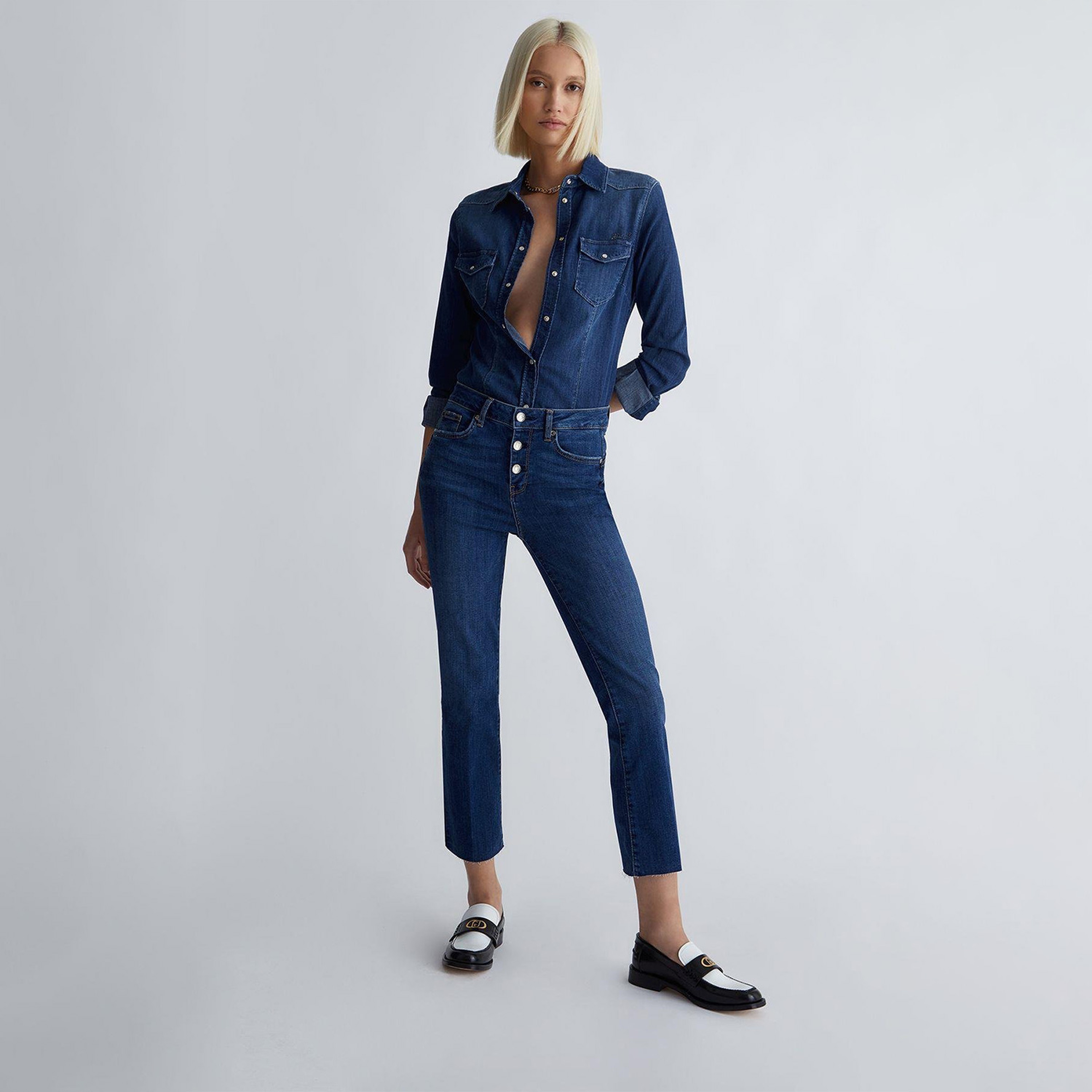 Liu Jo Kadın Lacivert Jean