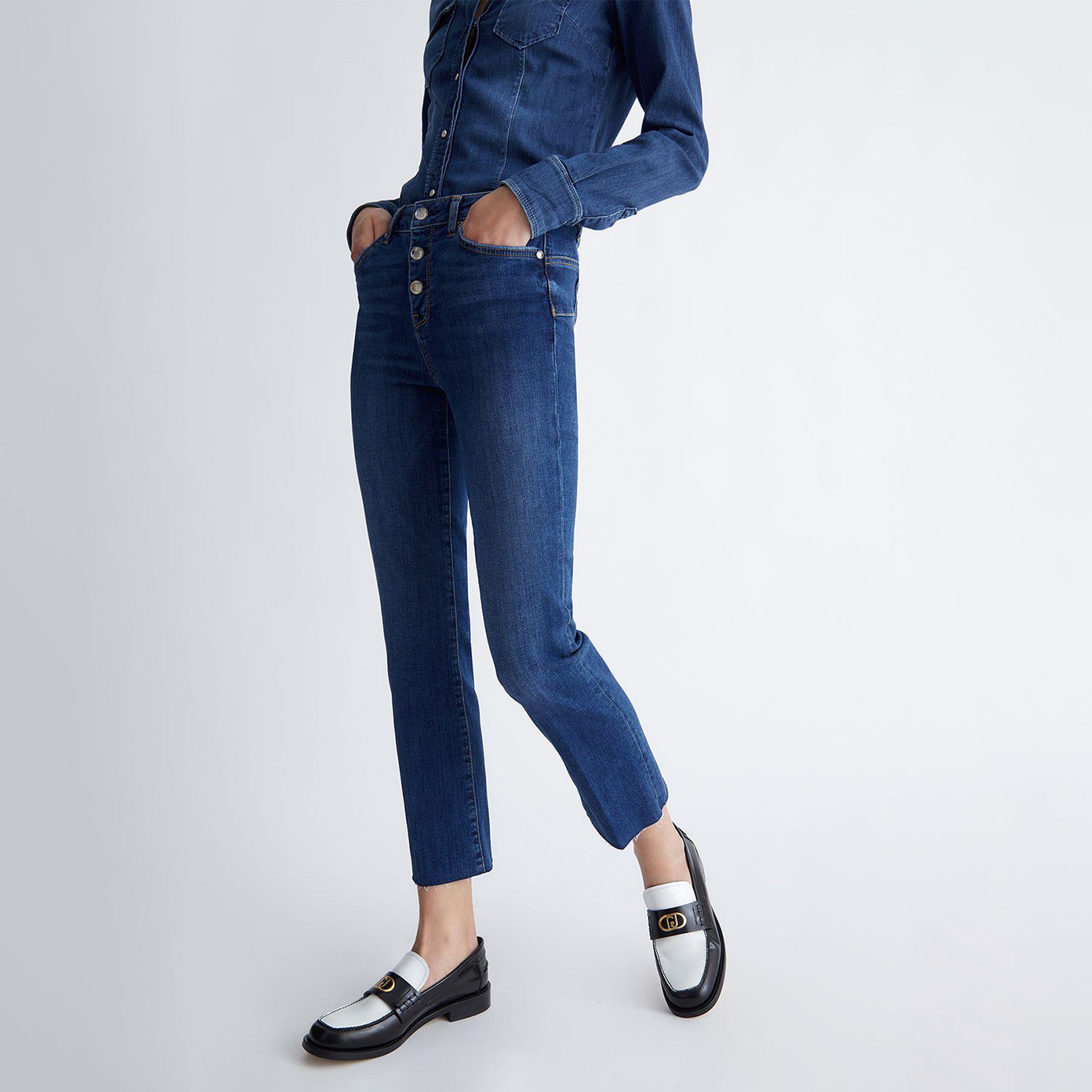 Liu Jo Kadın Lacivert Jean