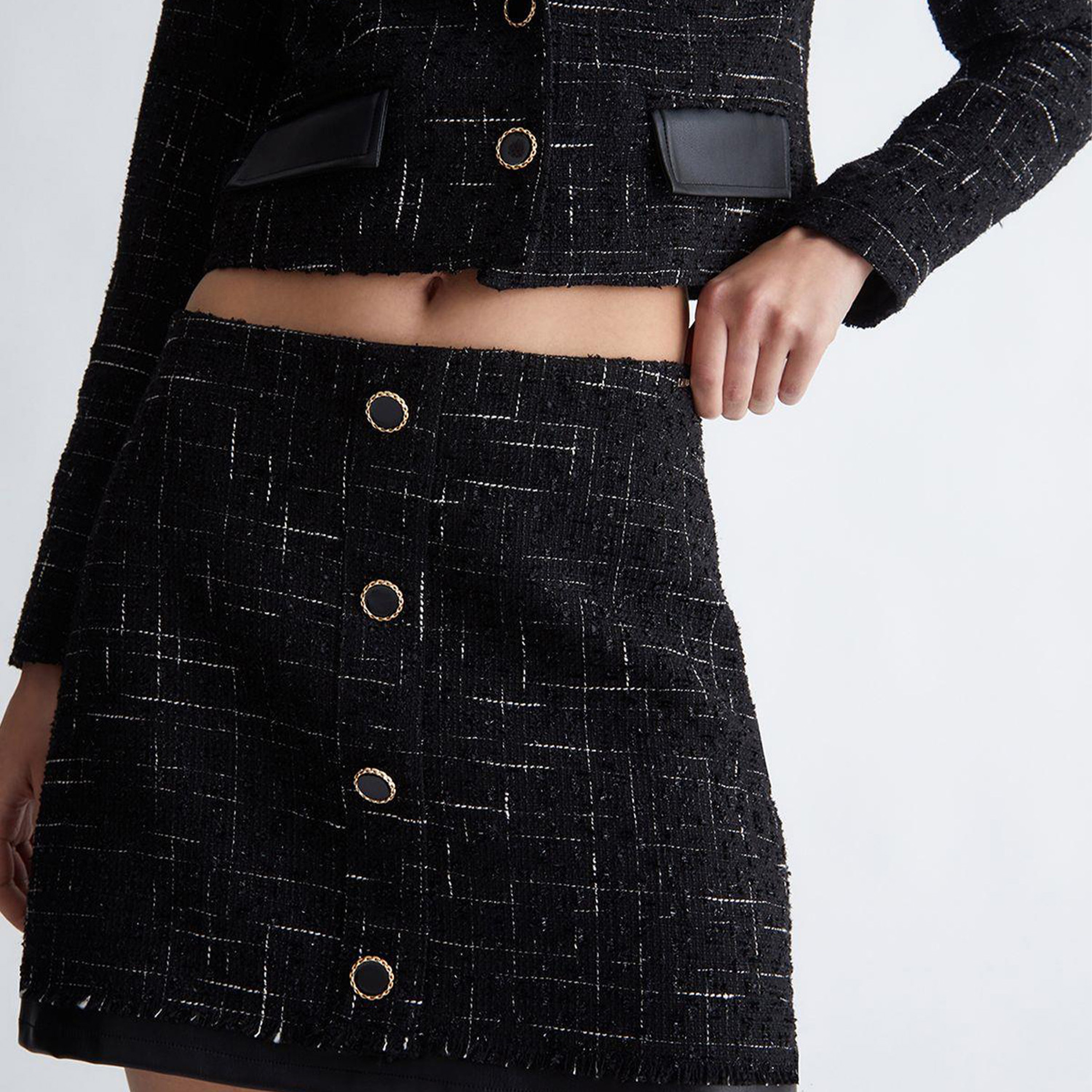 Liu Jo Kadın Siyah Etek