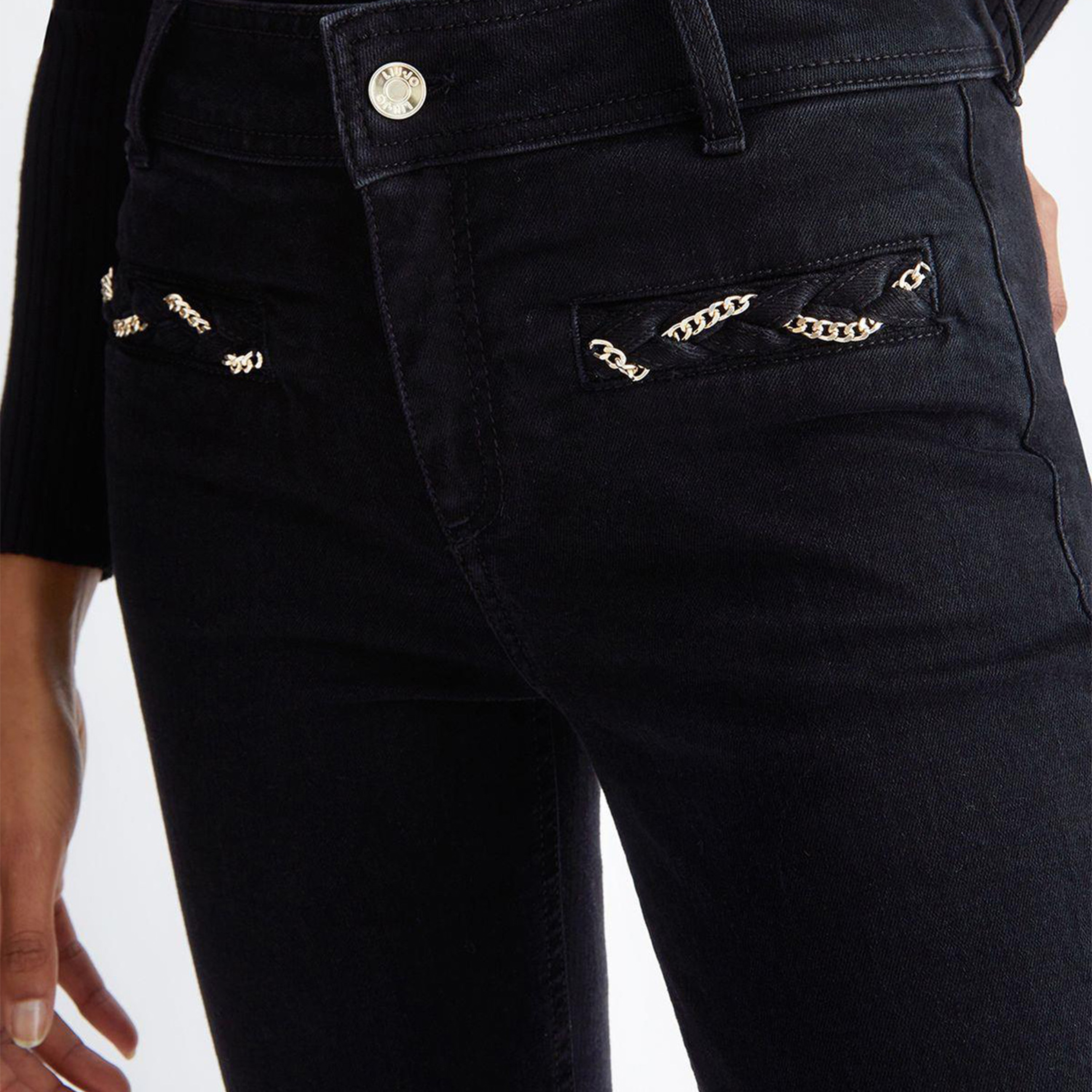 Liu Jo Kadın Koyu Lacivert Jean