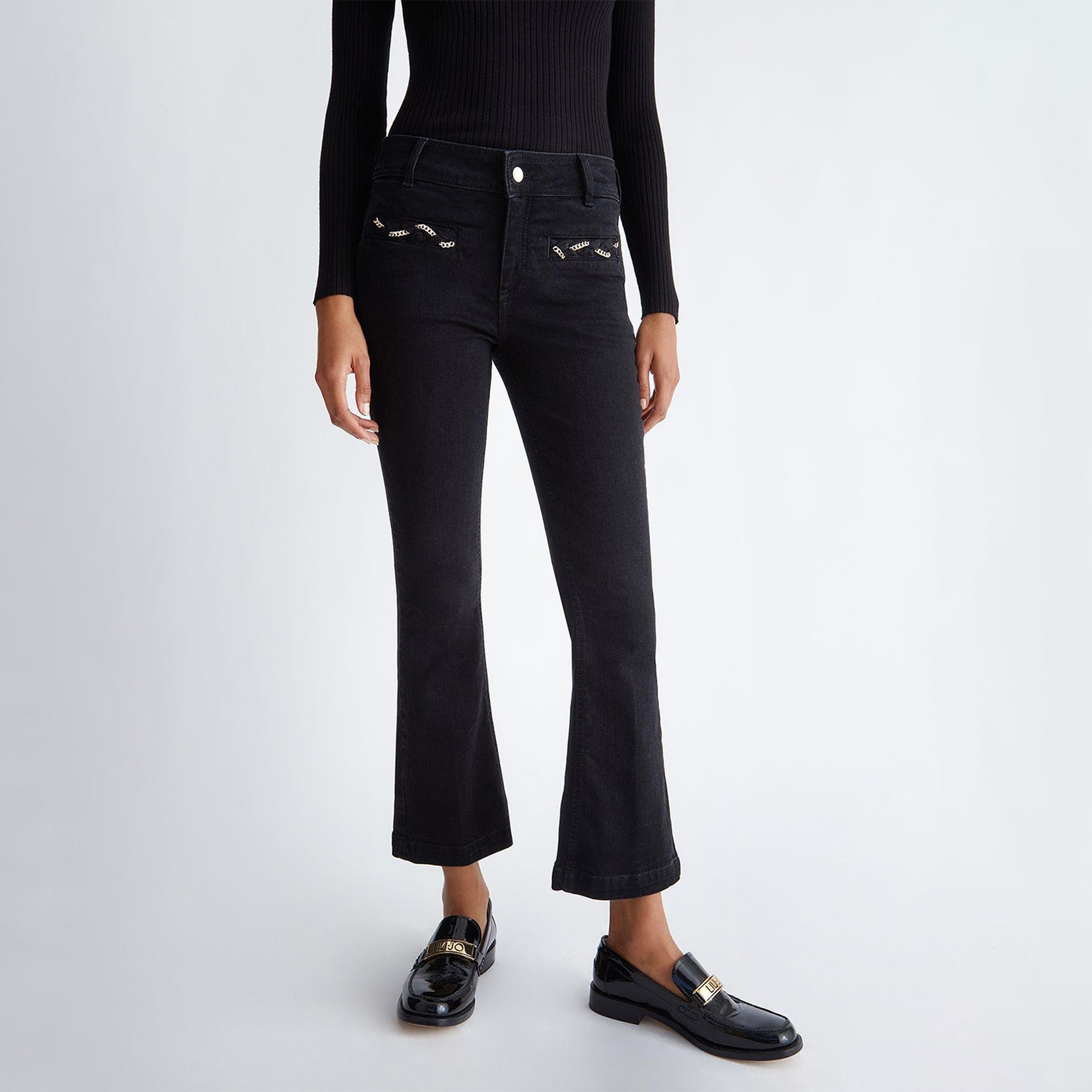 Liu Jo Kadın Koyu Lacivert Jean