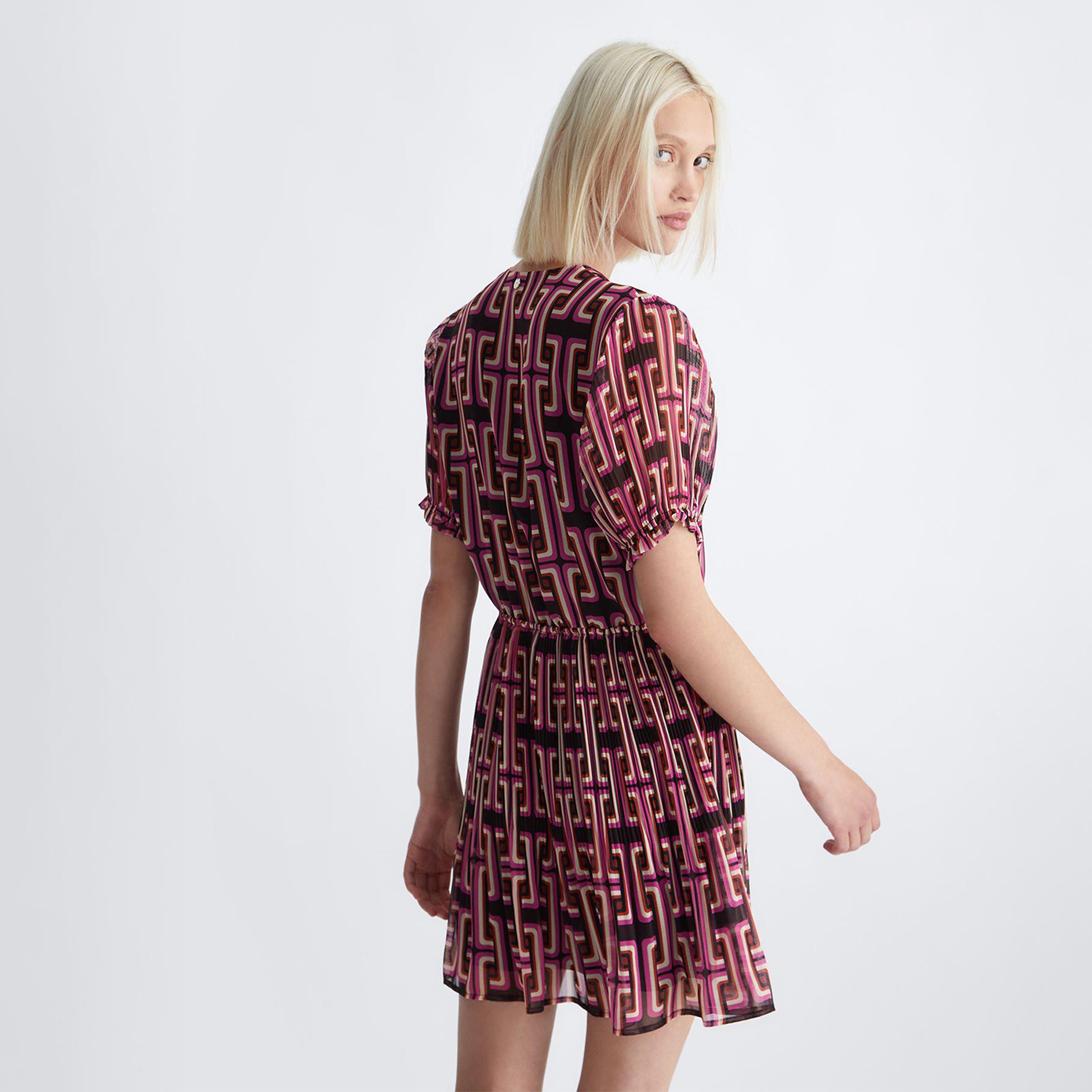 Liu Jo Kadın Pembe Elbise