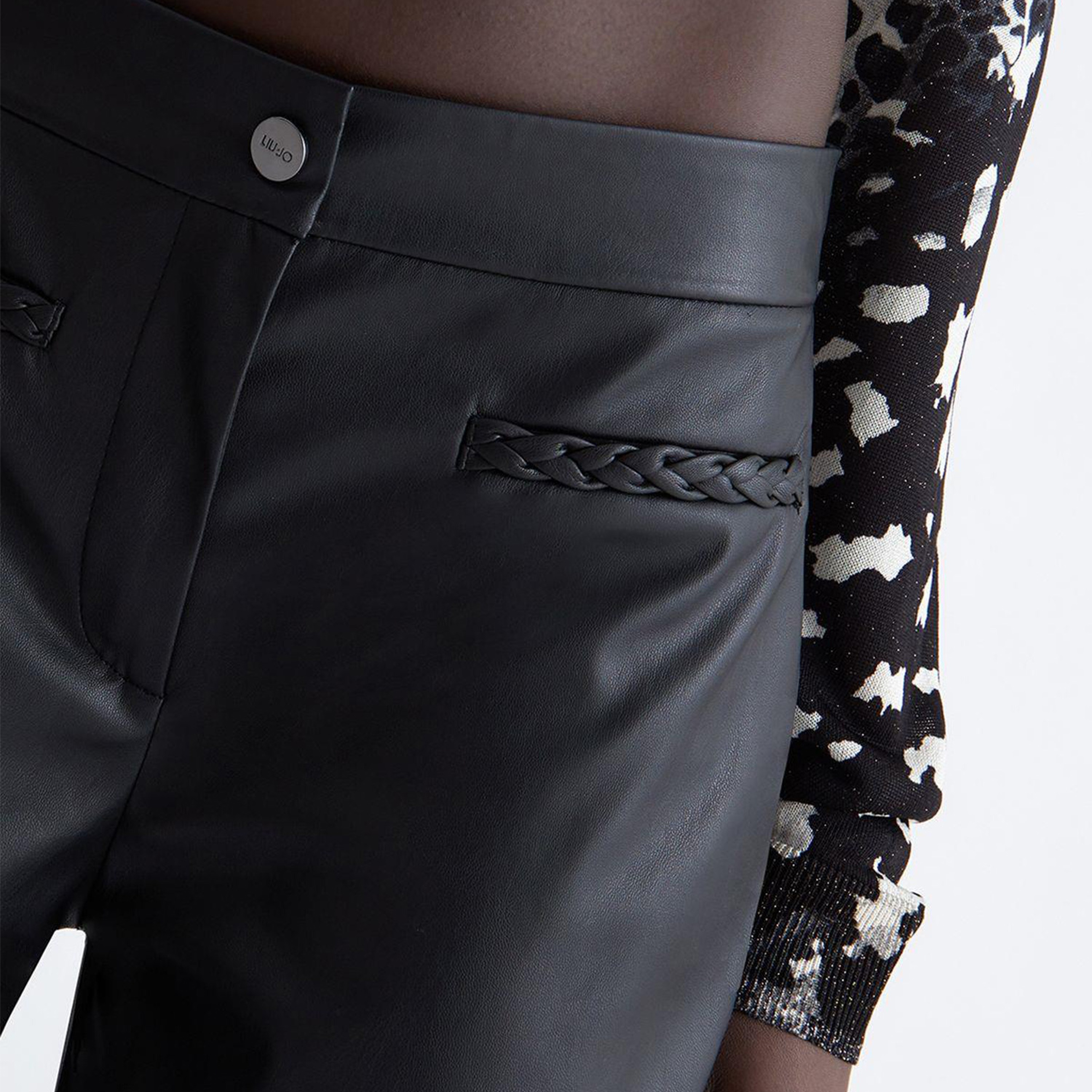 Liu Jo Kadın Siyah Pantolon