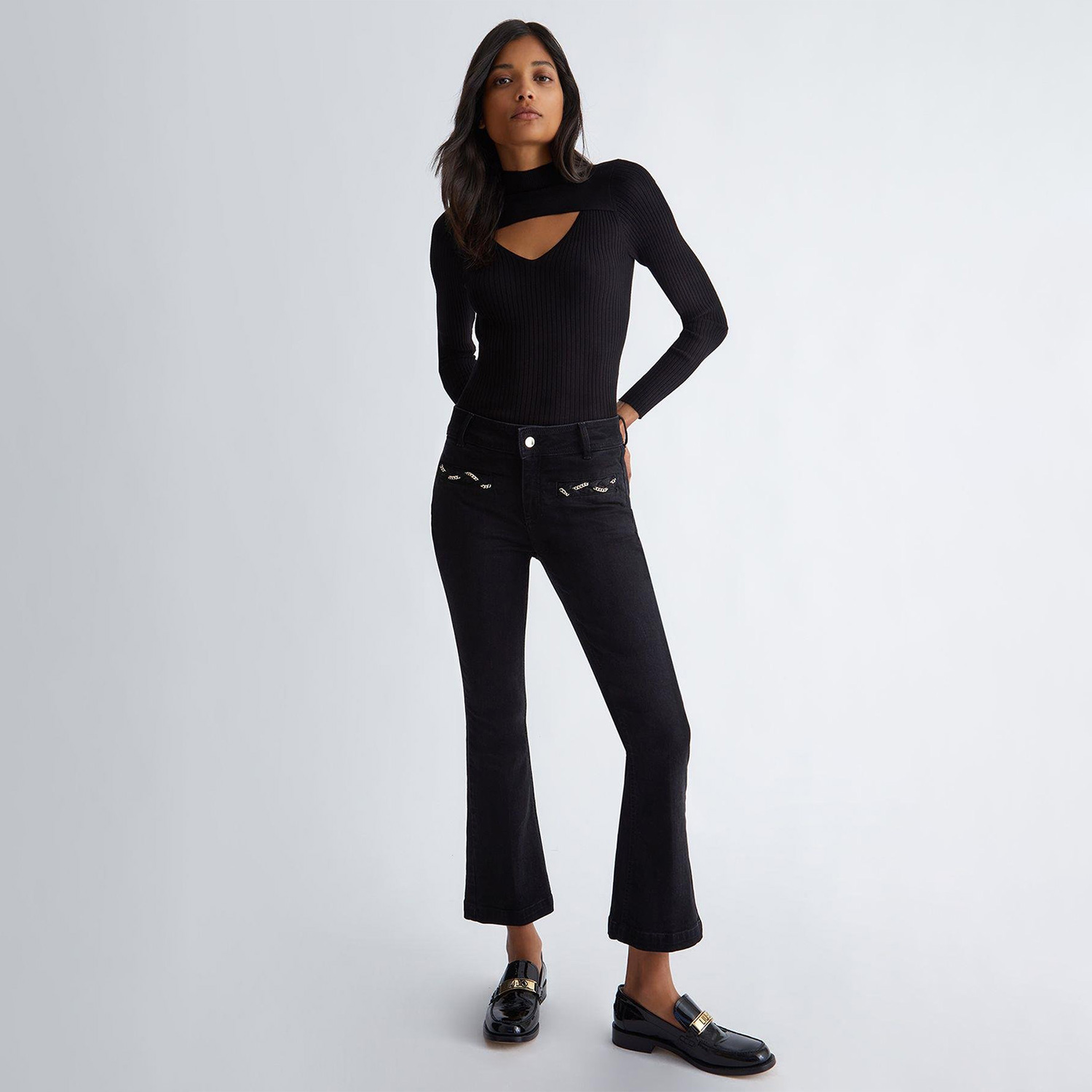 Liu Jo Kadın Koyu Lacivert Jean