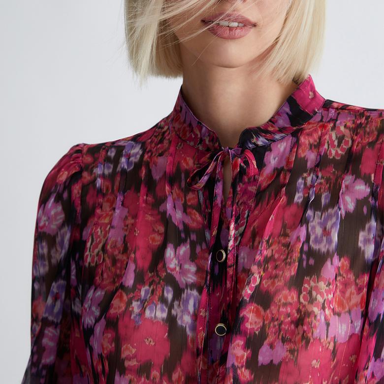 Liu Jo Kadın Pembe Gömlek