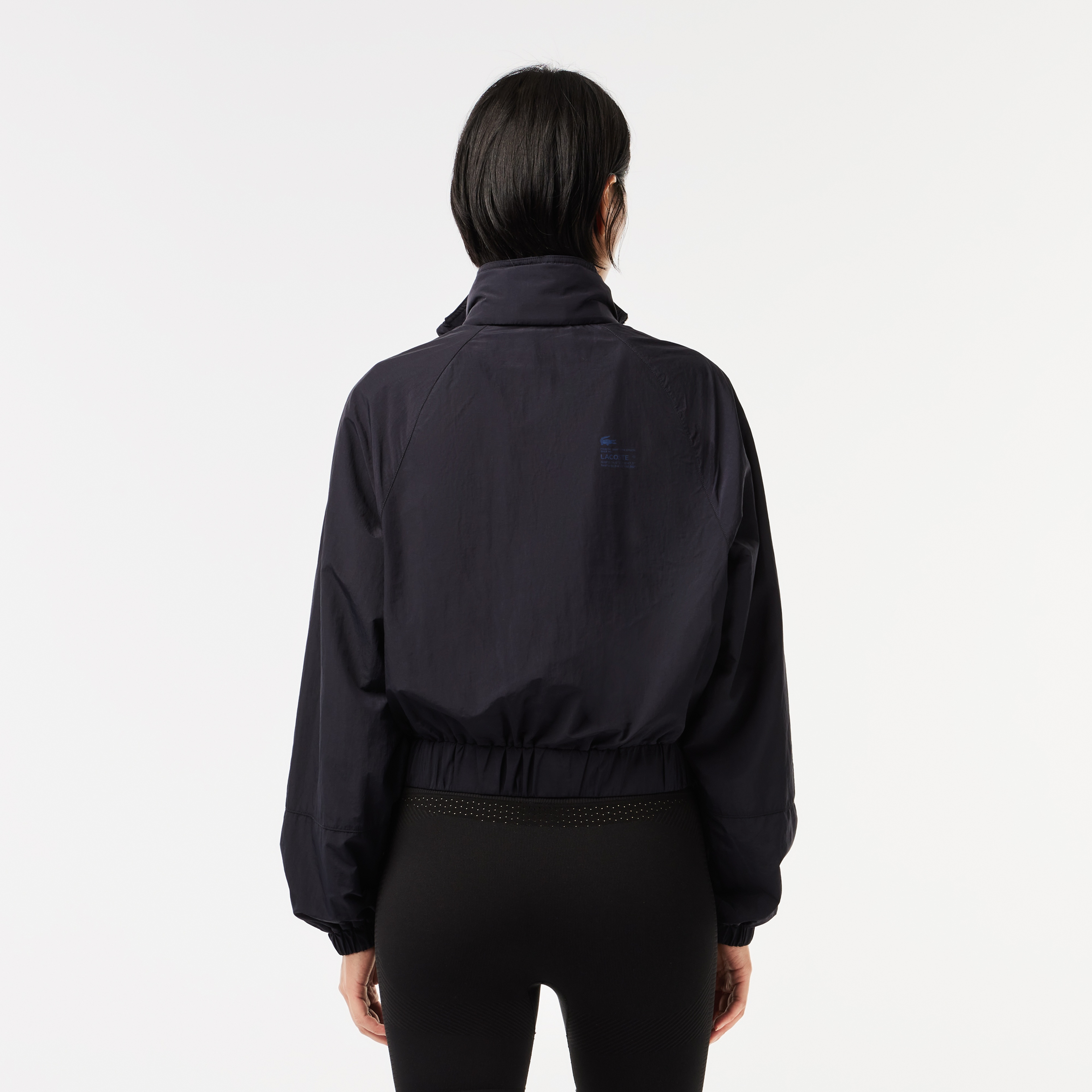 Kadın Kapüşonlu Lacivert Mont