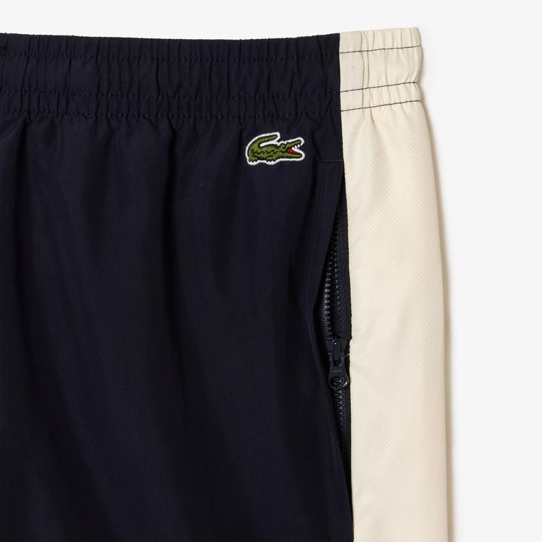 Erkek Regular Fit Renk Bloklu Renkli Eşofman Altı