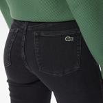 Kadın Skinny Fit Denim Açık Gri Pantolon