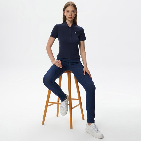 Kadın Skinny Fit Denim Mavi Pantolon