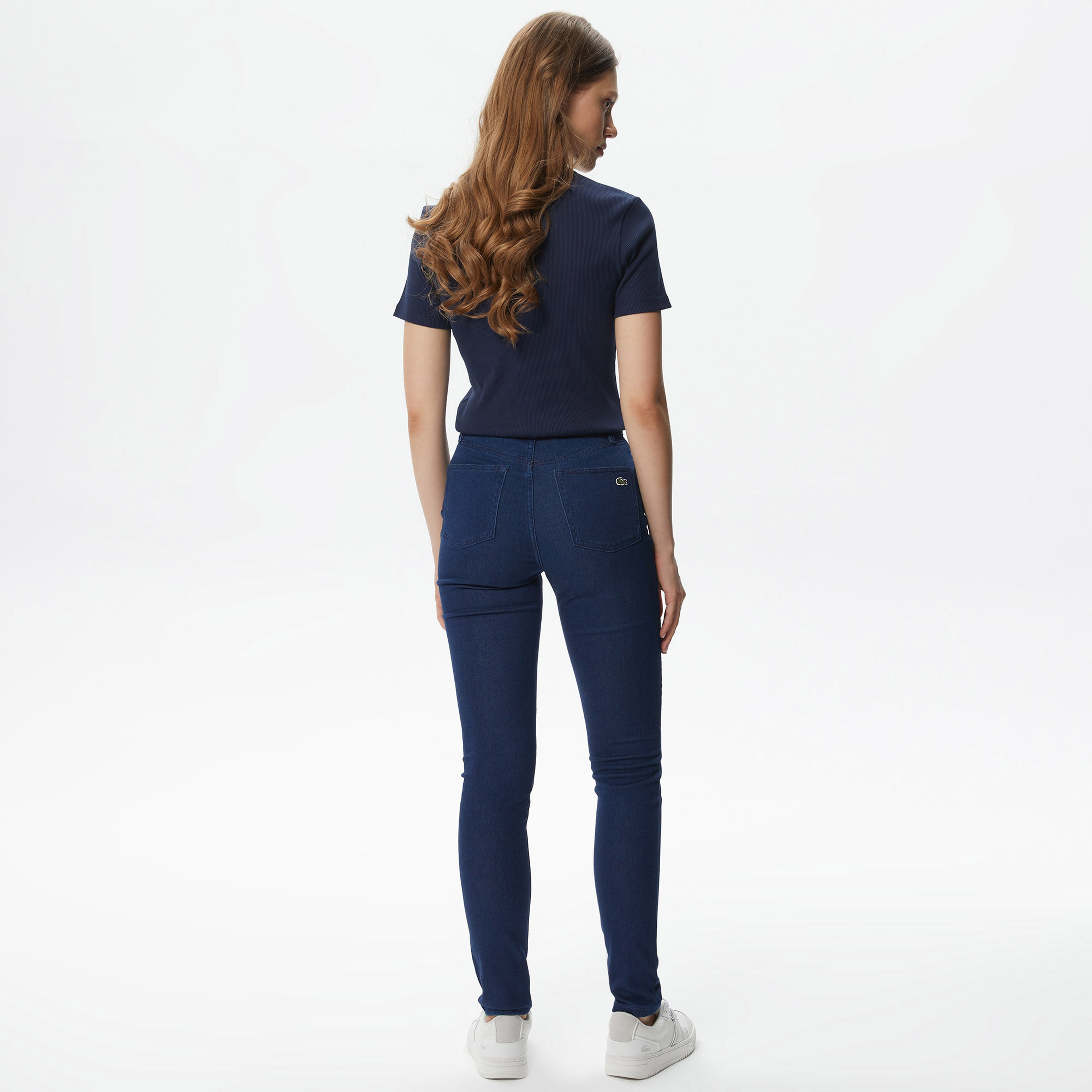 Kadın Skinny Fit Denim Mavi Pantolon
