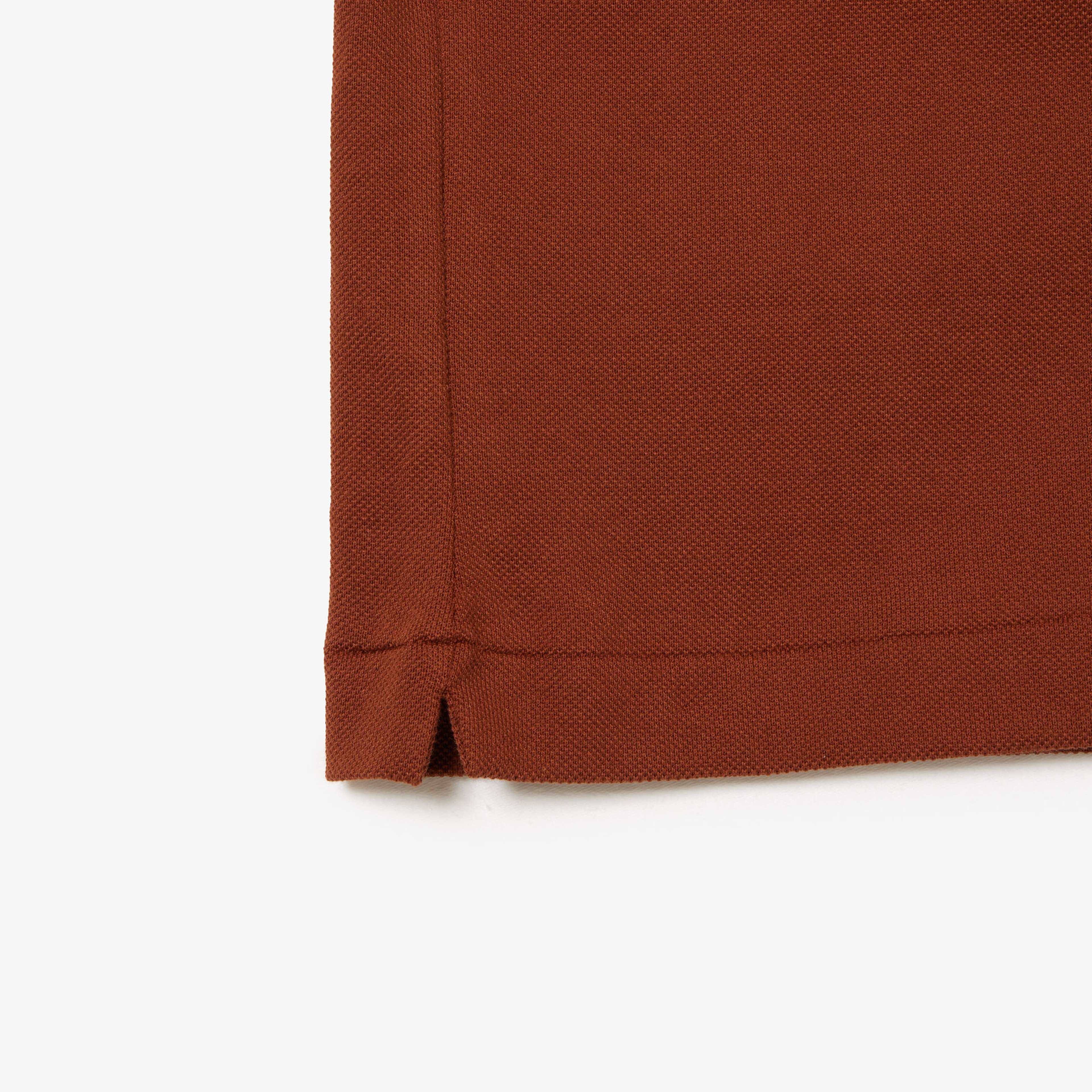 Erkek Classic Fit L.12.12 Kahverengi Polo