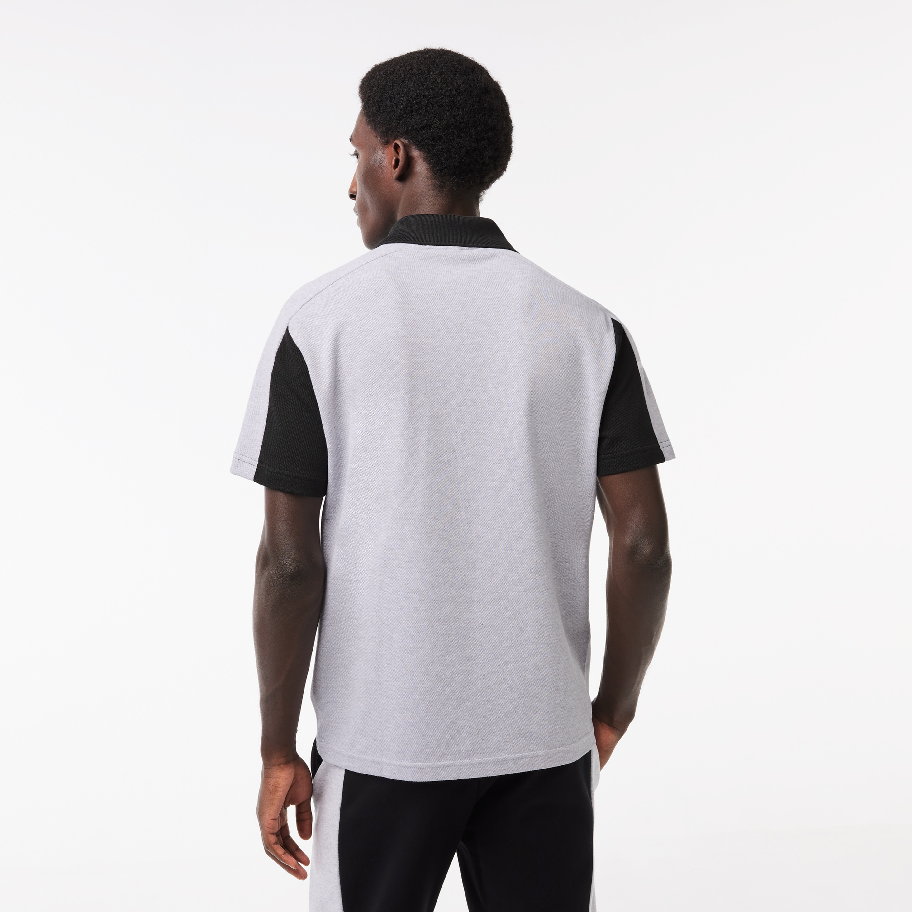 Erkek Regular Fit Renk Bloklu Renkli Polo