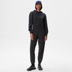 Kadın Jogger Desenli Siyah Eşofman Altı