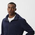 Erkek Kapüşonlu Lacivert Mont