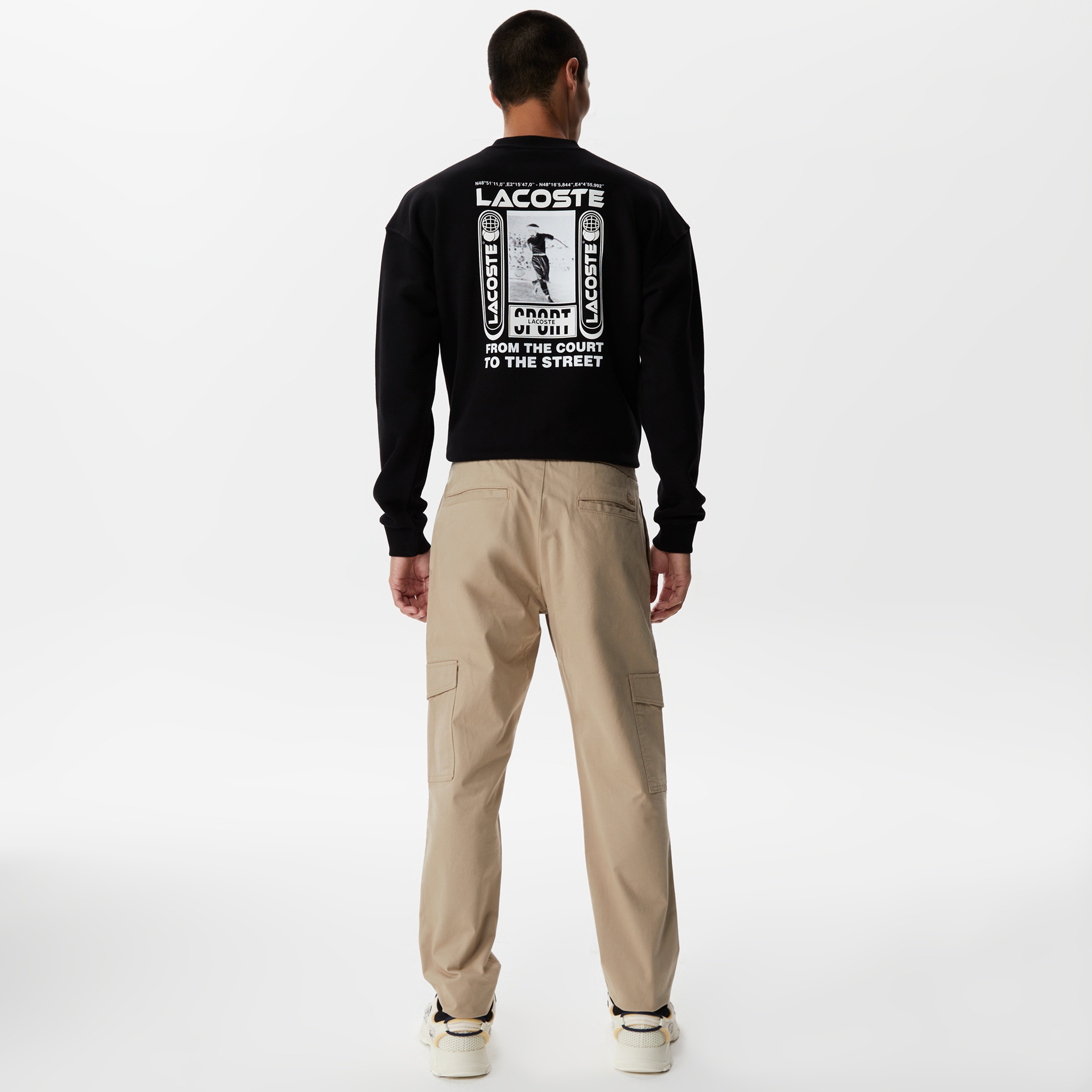 Erkek Jogger Bej Pantolon