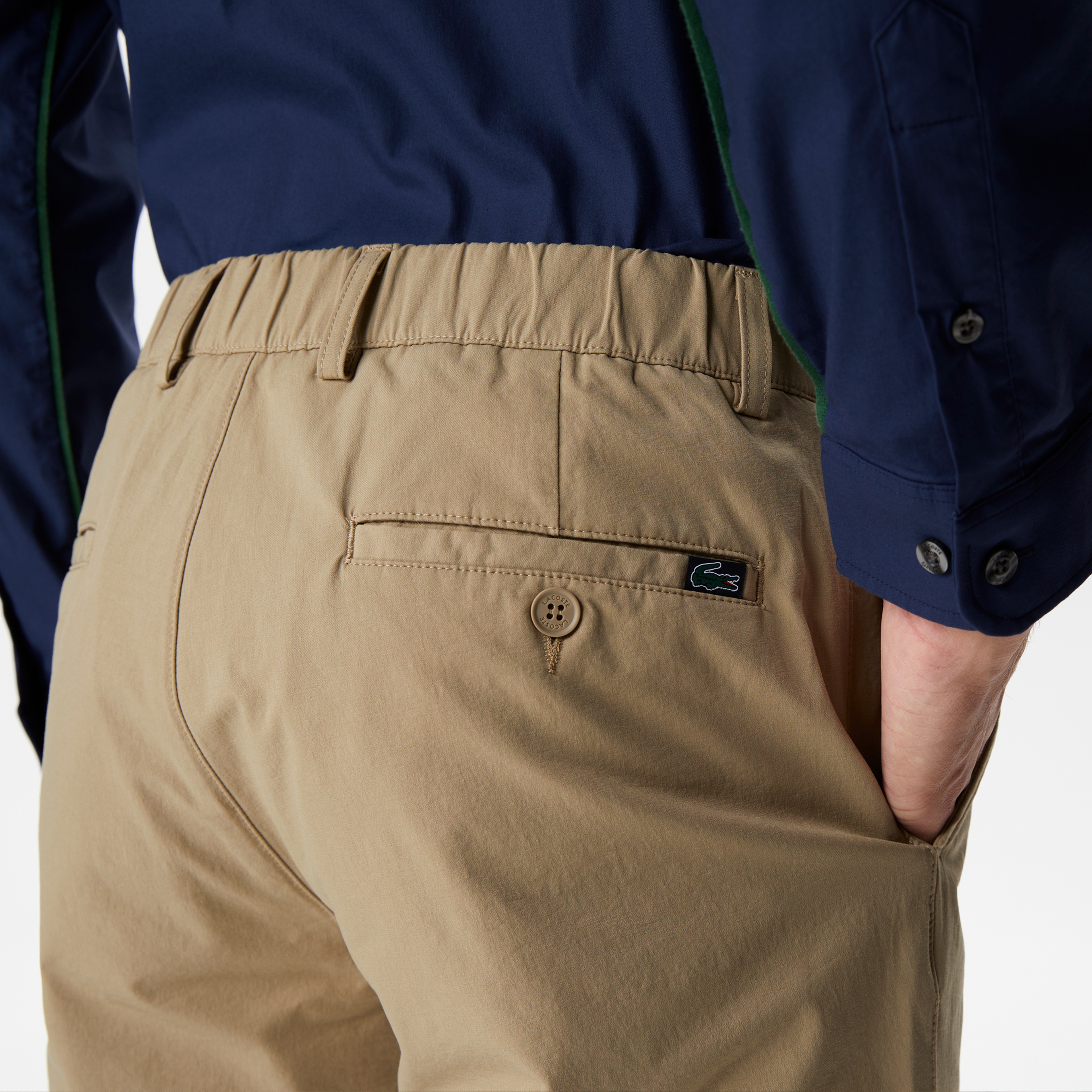 Erkek Slim Fit Bej Pantolon