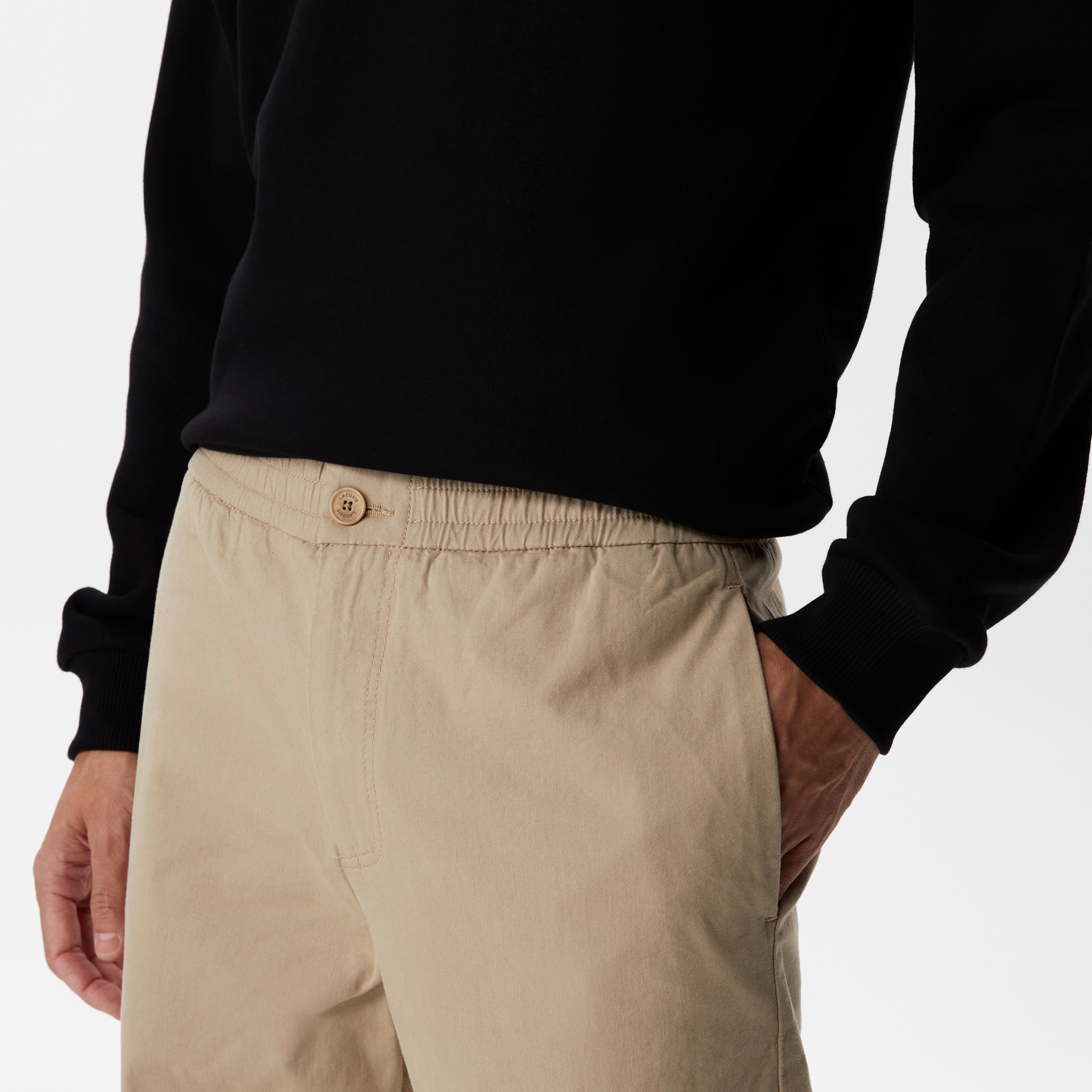 Erkek Jogger Bej Pantolon