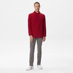 Lacoste Slim Fit Stretch Erkek Kahverengi Pantolon