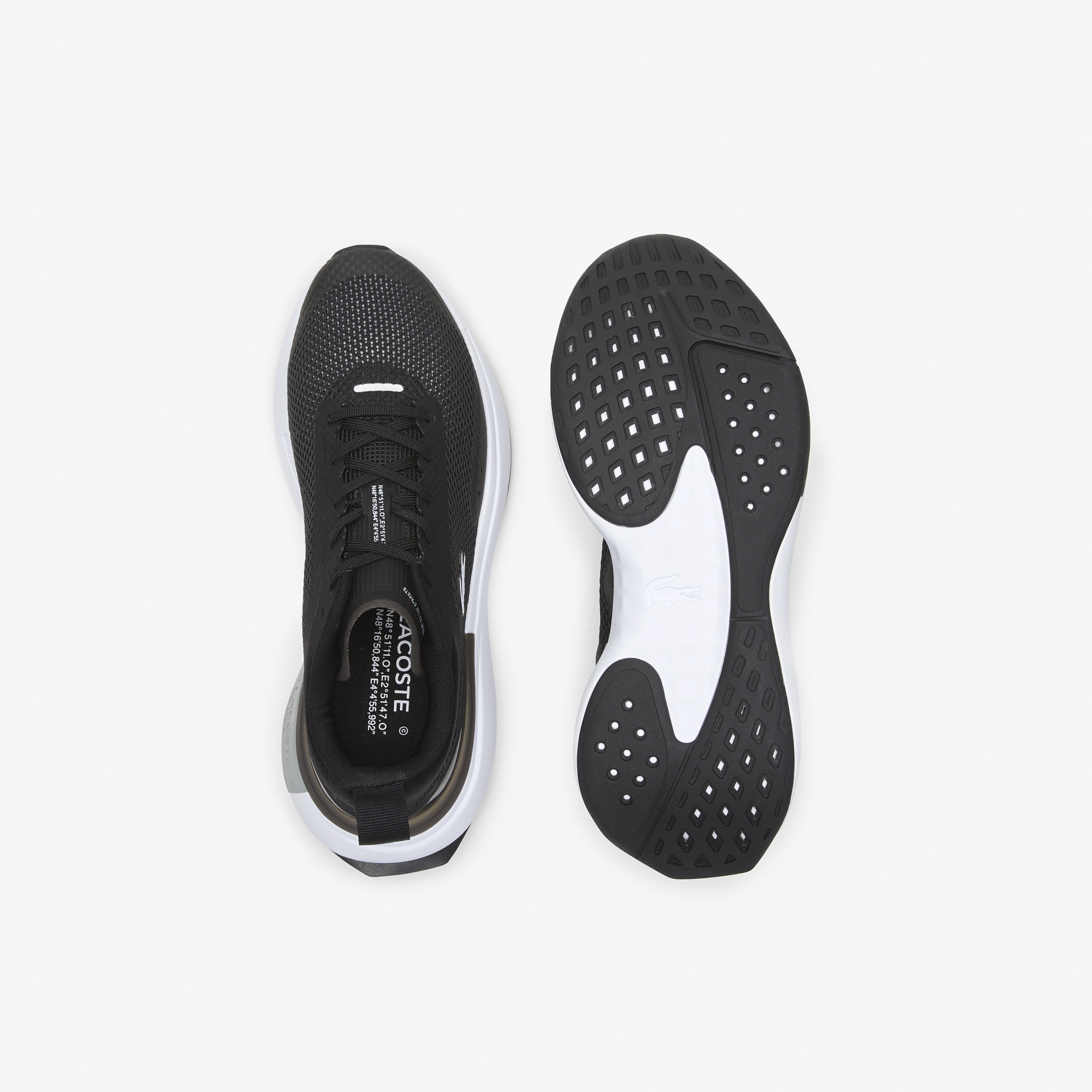 Lacoste Run Spin Evo Kadın Siyah Sneaker