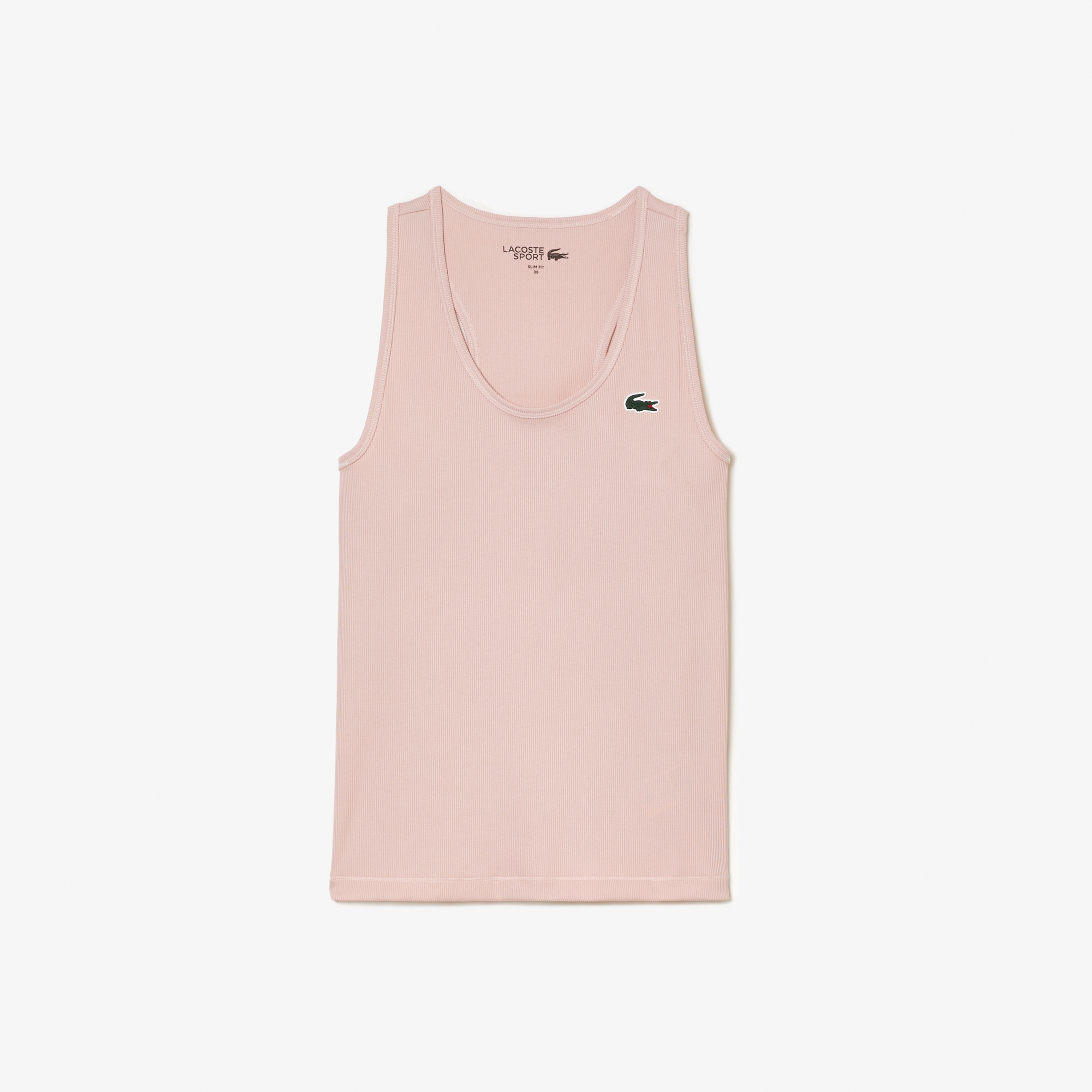 SPORT Kadın Slim Fit Bisiklet Yaka Pembe T-Shirt