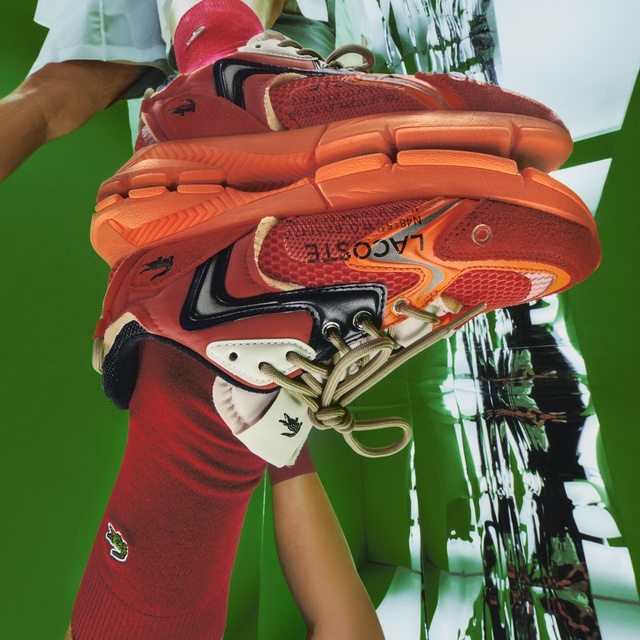 Lacoste Lacoste L003 Neo Kadın Kırmızı Sneaker | Occasion Kırmızı - 8. görsel