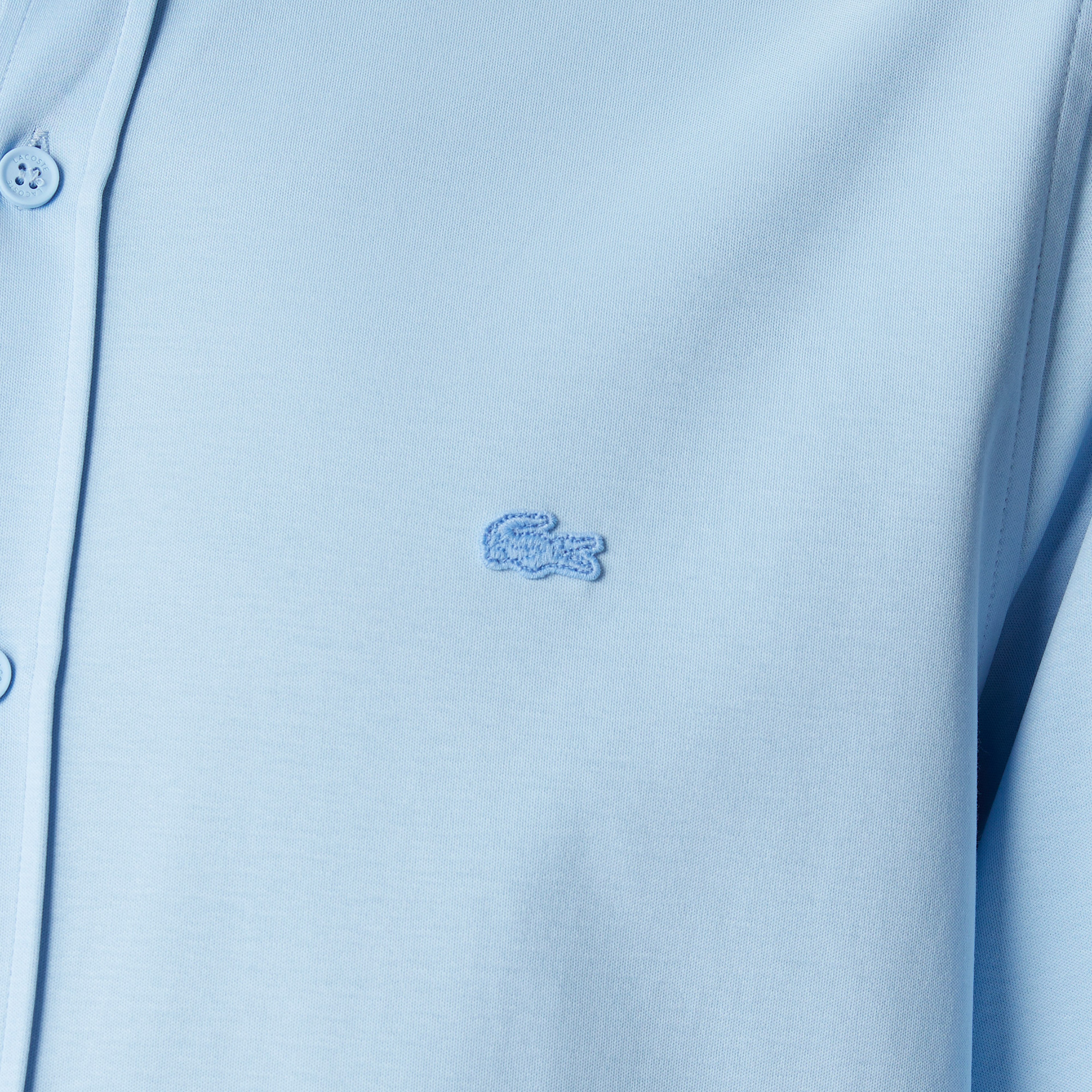 Erkek Slim Fit Açık Mavi Gömlek