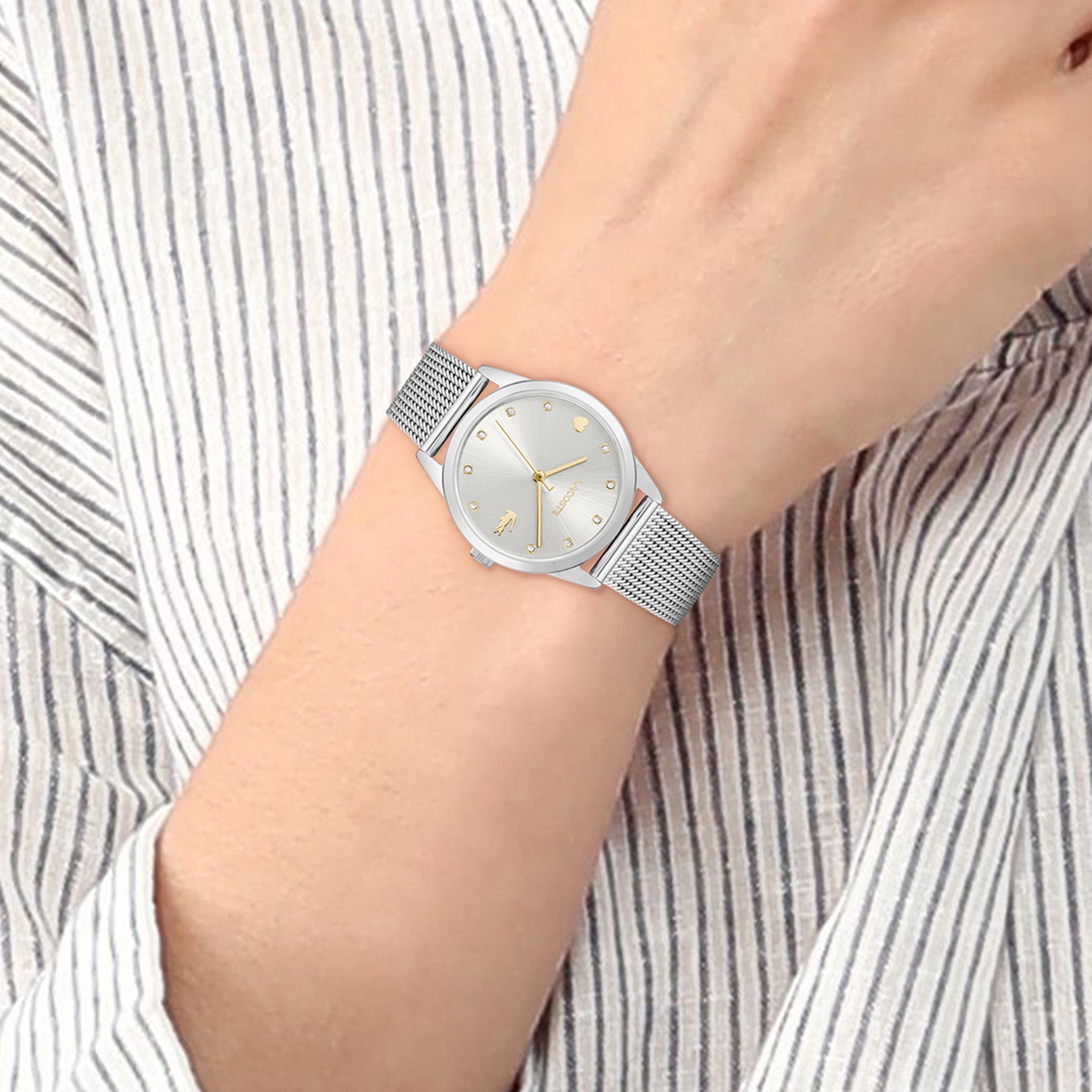 Kadın Gri Saat