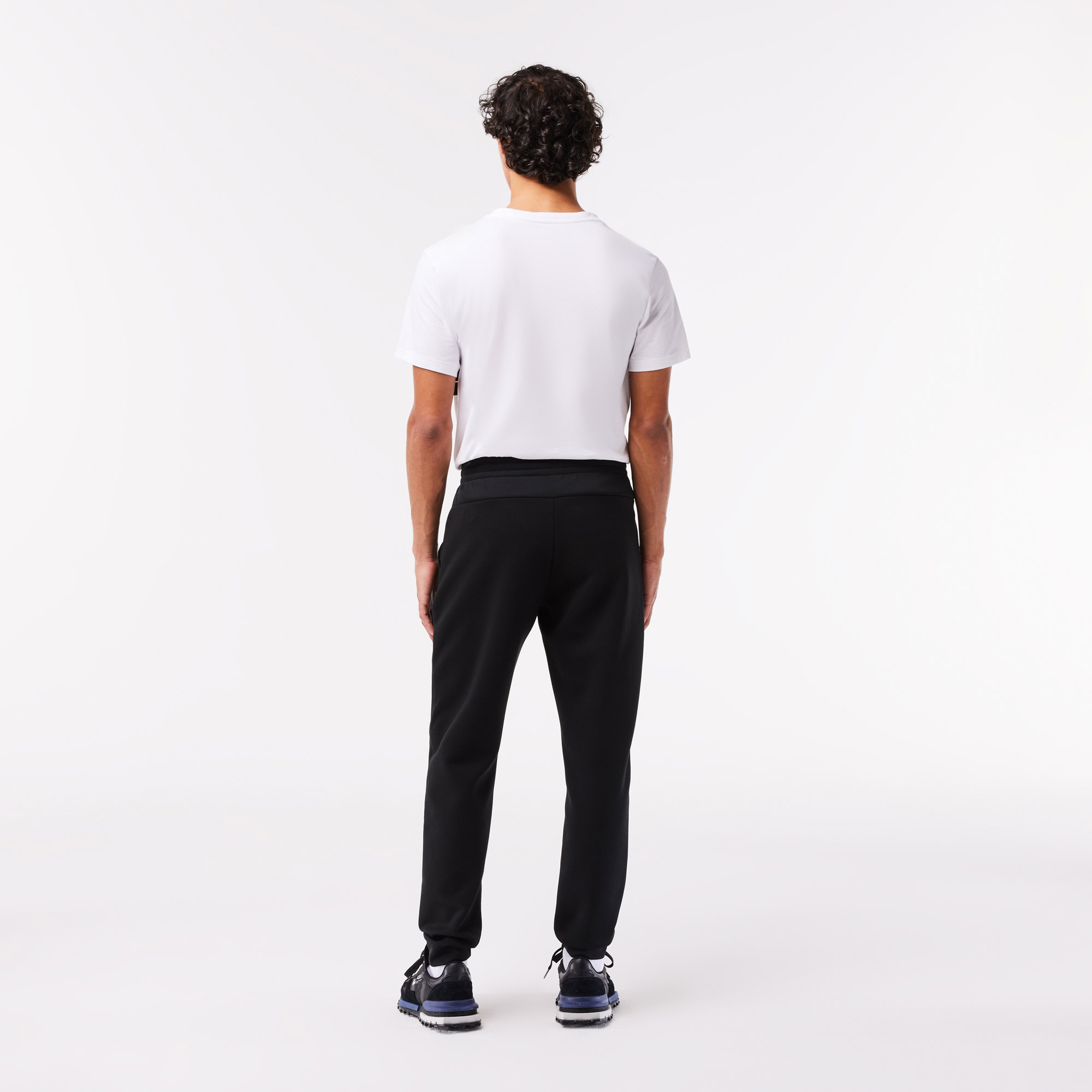Lacoste Men?s Mesh Panels Tracksuit Pants