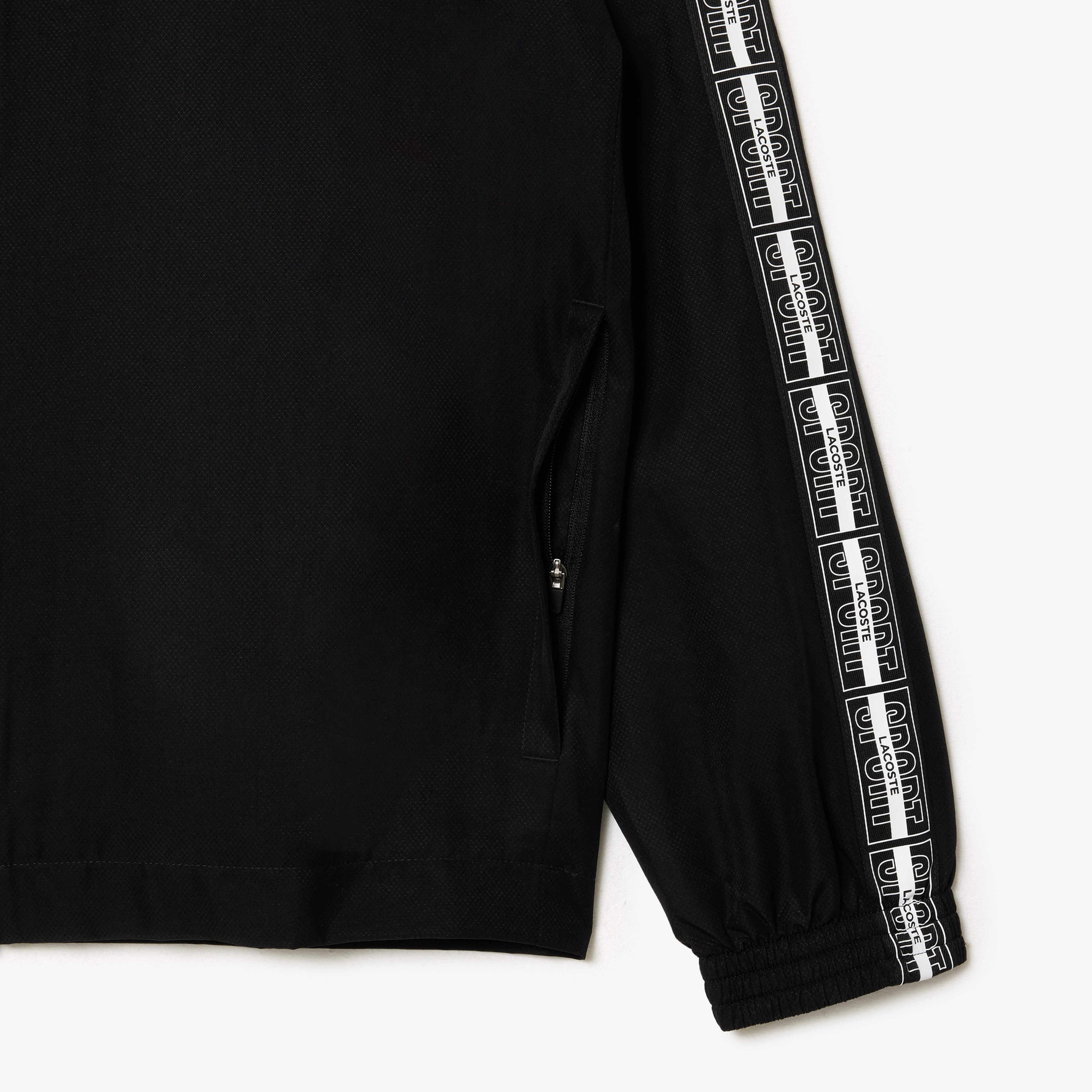 SPORT Erkek Regular Fit Uzun Kollu Baskılı Siyah Eşofman Takımı