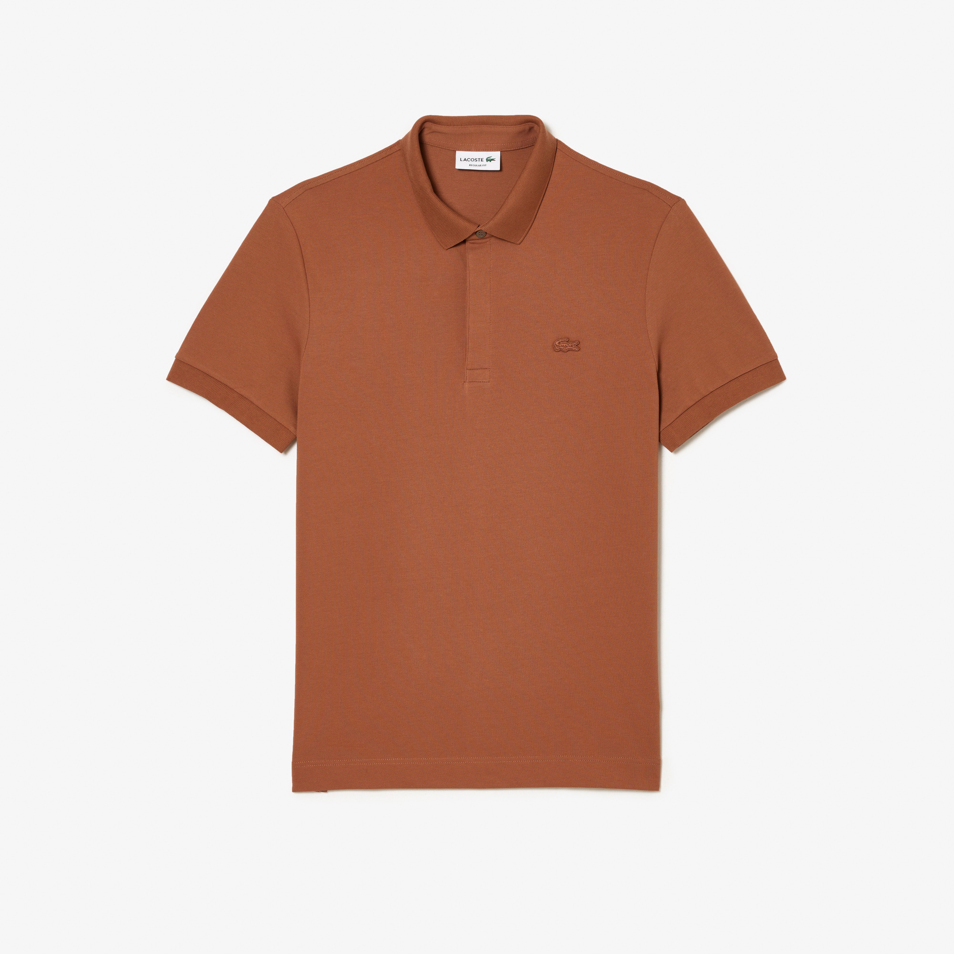 Erkek Regular Fit Kahverengi Paris Polo